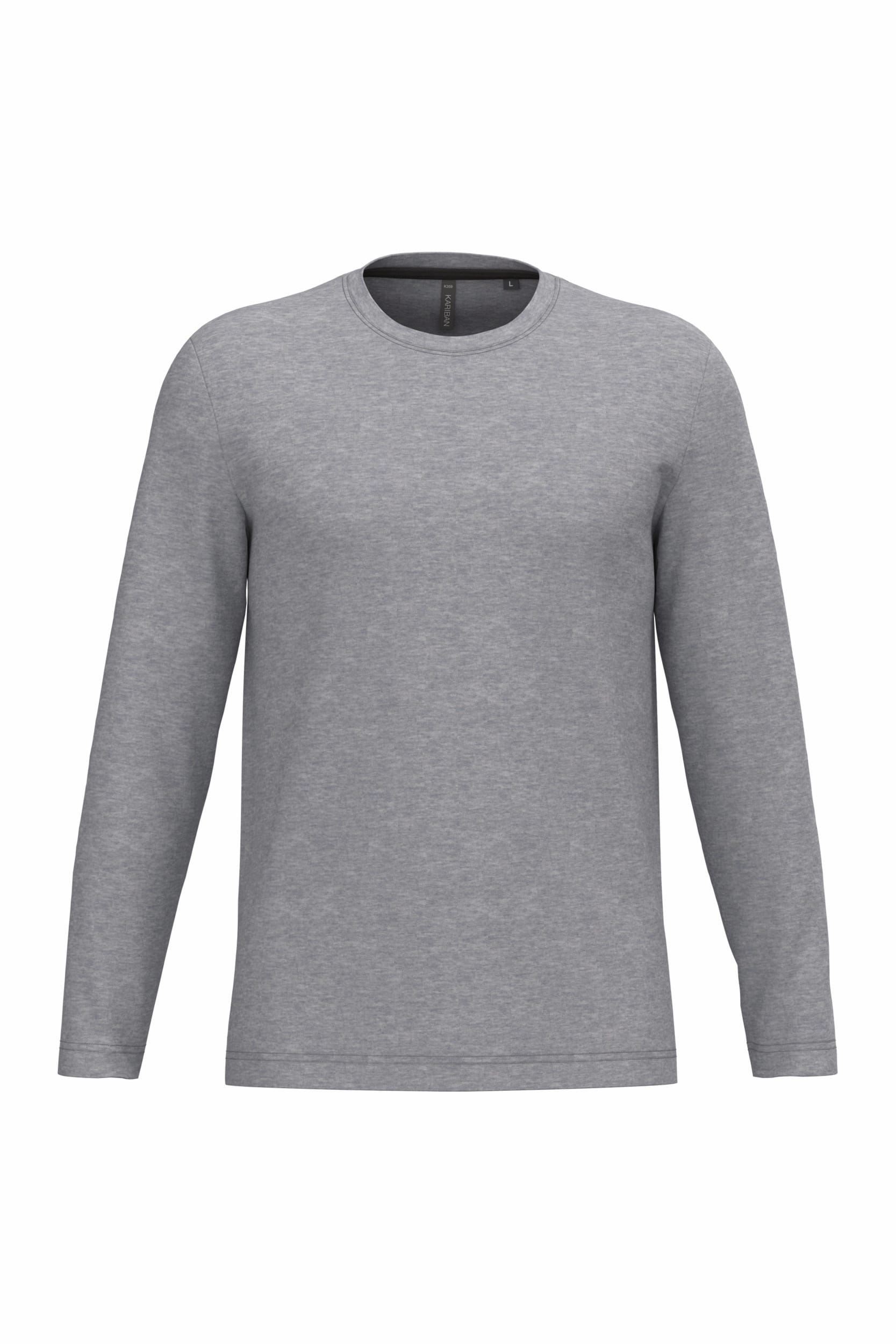 T-shirt ronde hals lange mouwen
