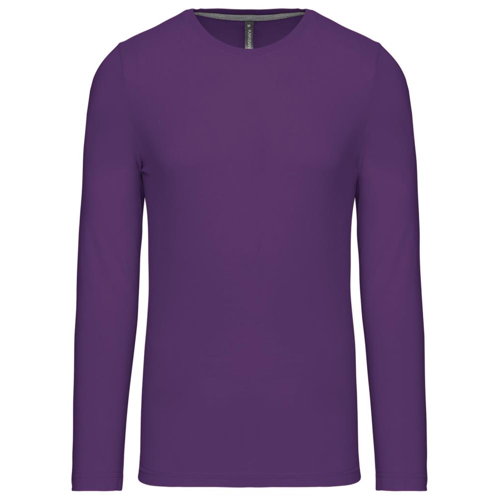 T-shirt ronde hals lange mouwen