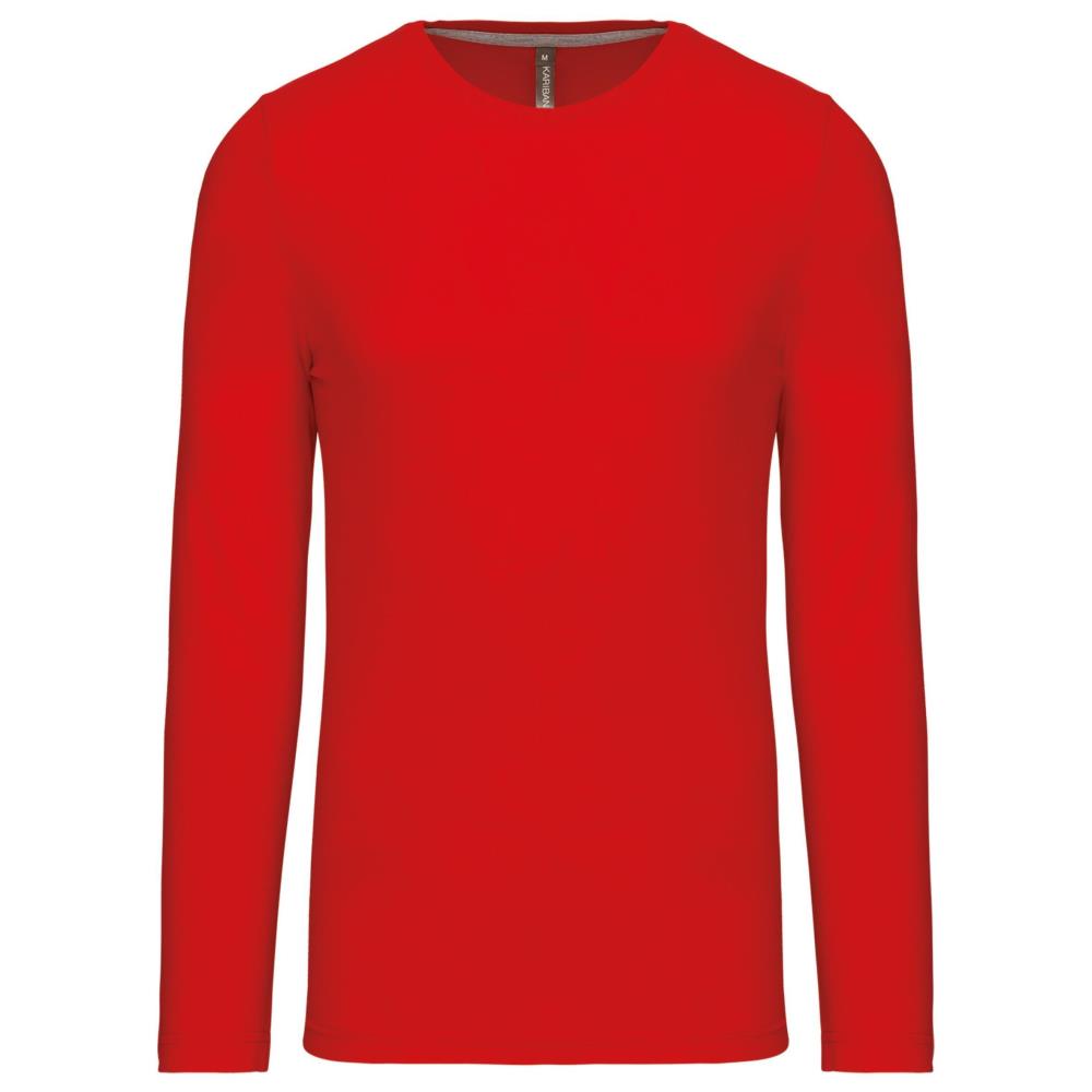T-shirt ronde hals lange mouwen