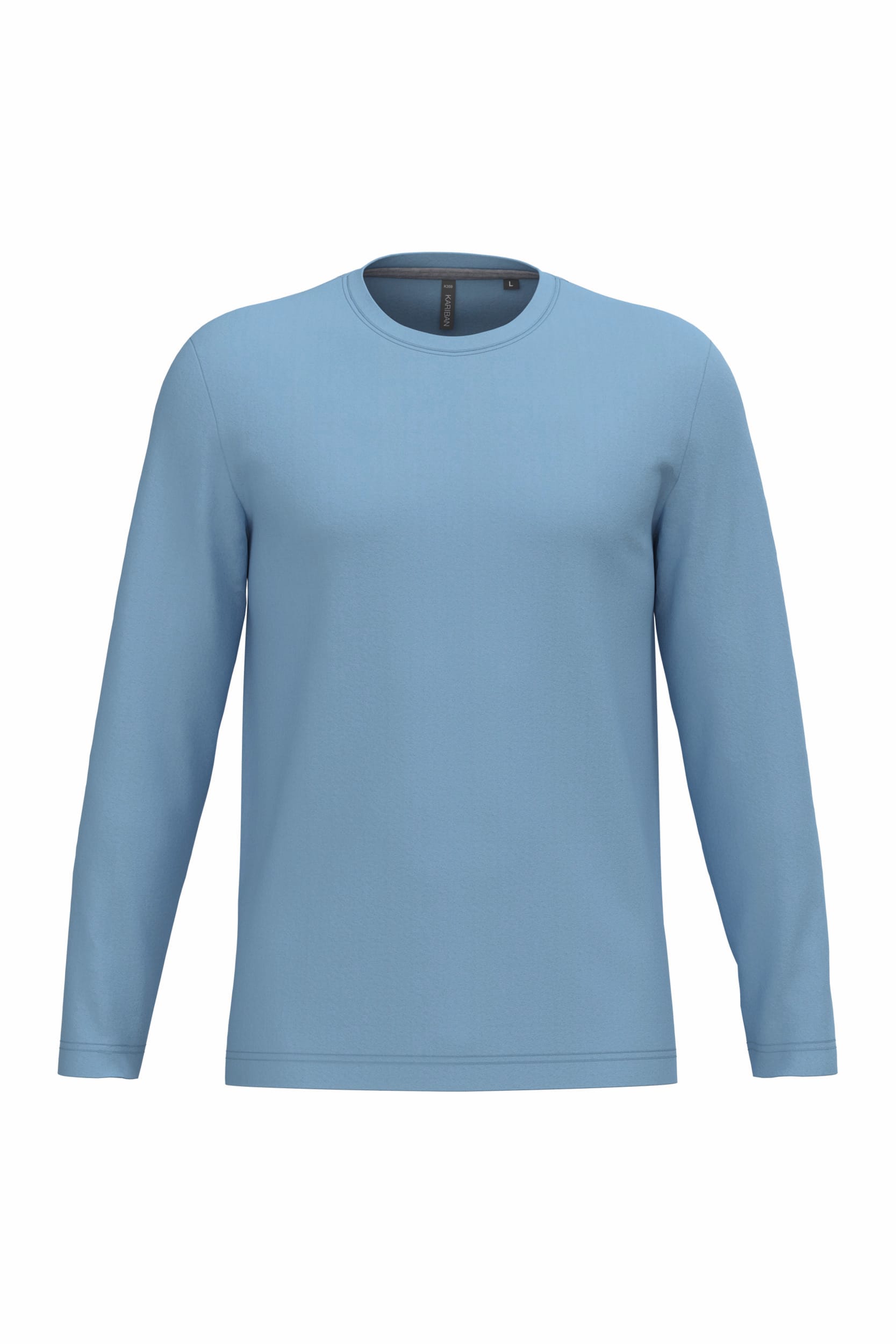 T-shirt ronde hals lange mouwen