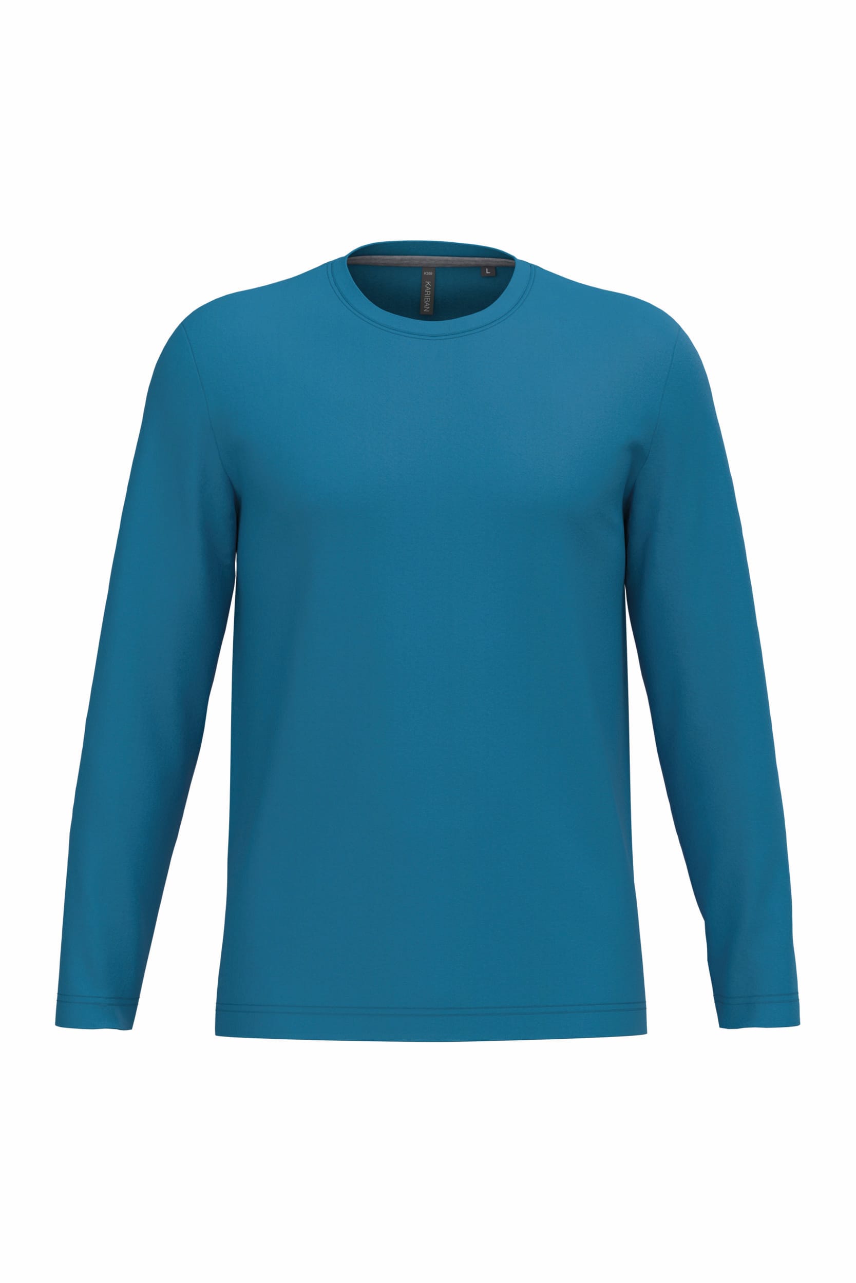 T-shirt ronde hals lange mouwen