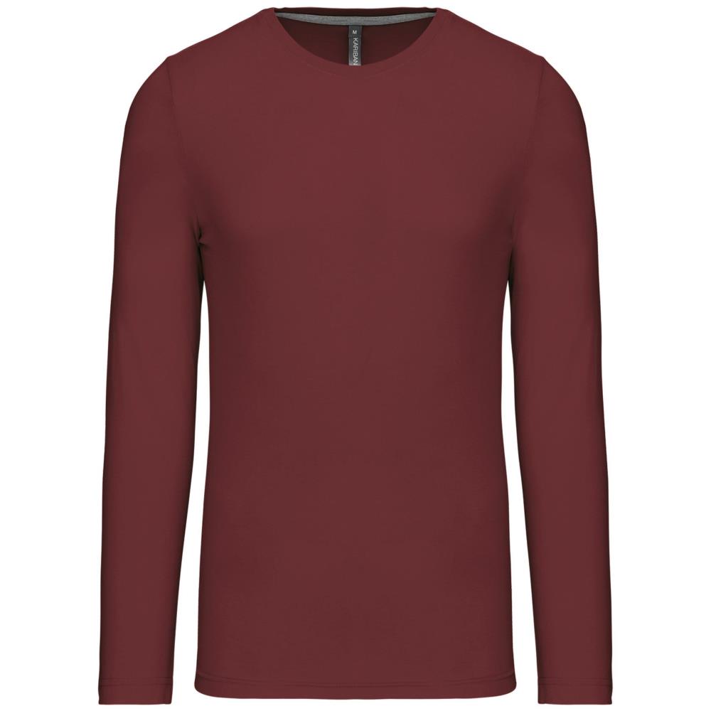 T-shirt ronde hals lange mouwen
