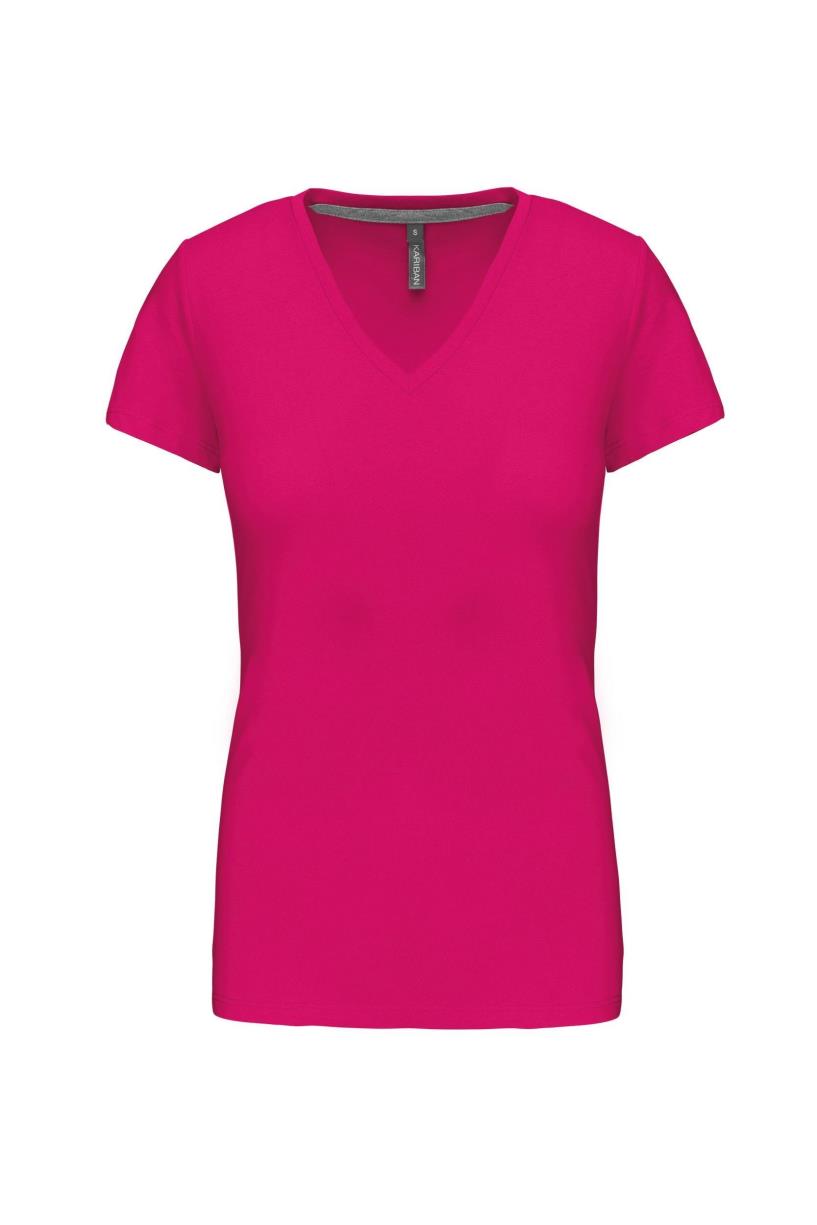 Women's V-neck Short Sleeve T-shirt