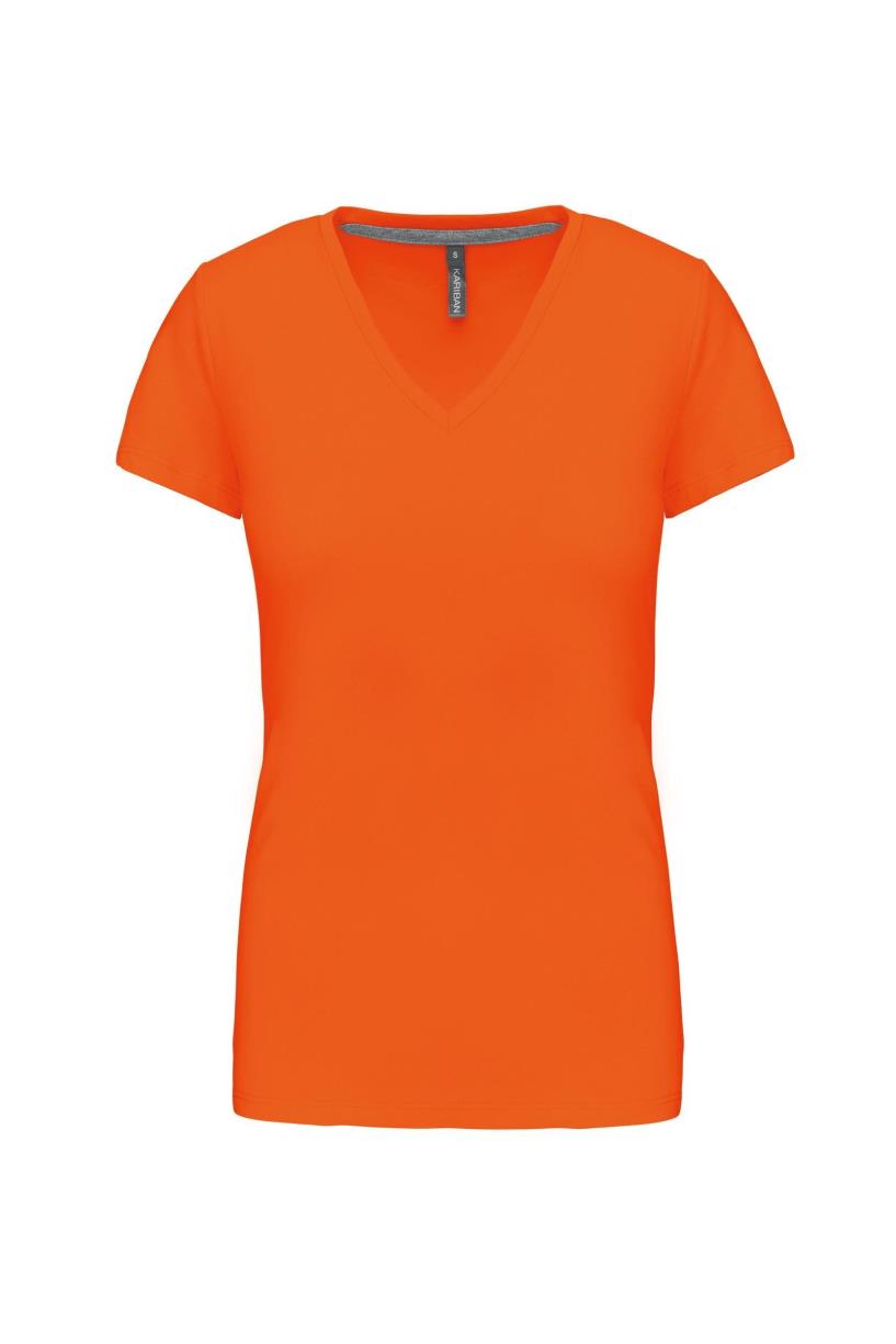 Women's V-neck Short Sleeve T-shirt