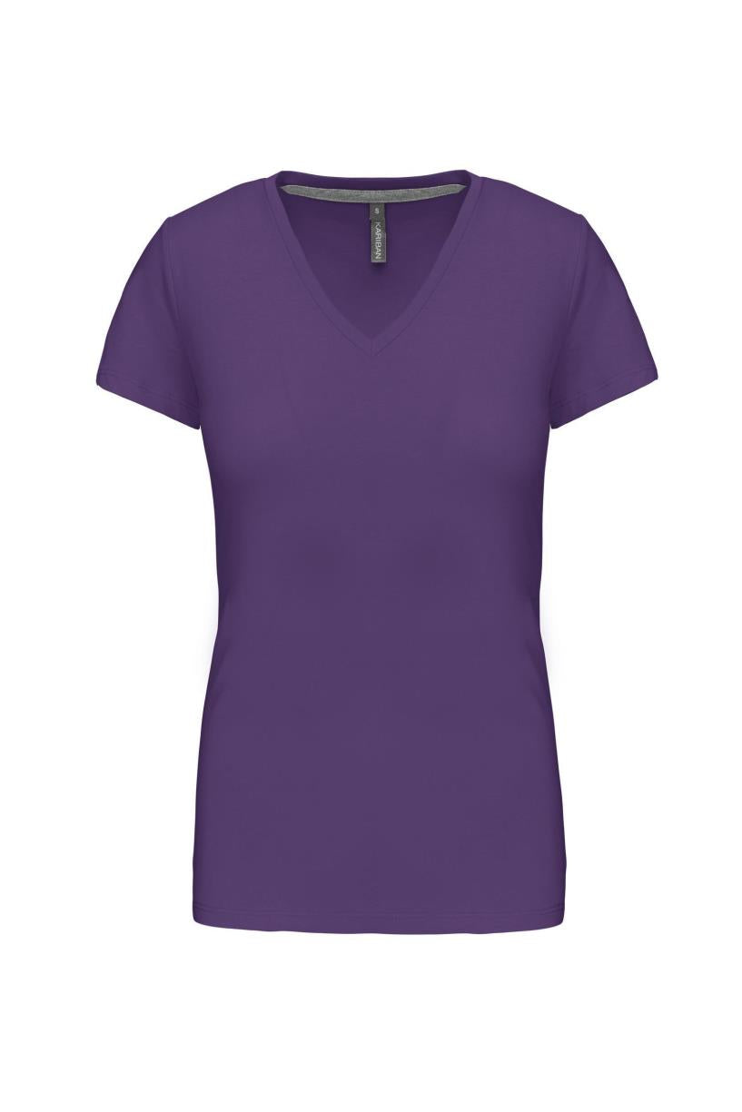 Women's V-neck Short Sleeve T-shirt