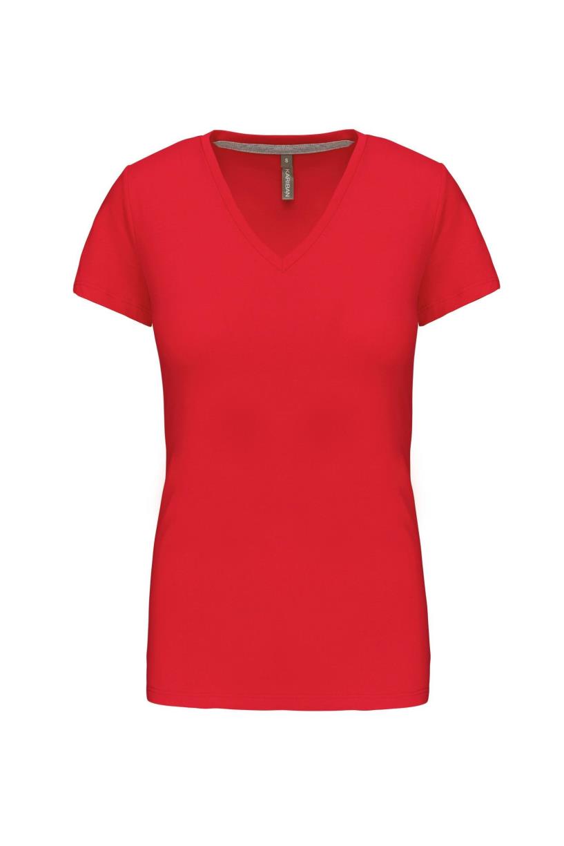 Women's V-neck Short Sleeve T-shirt