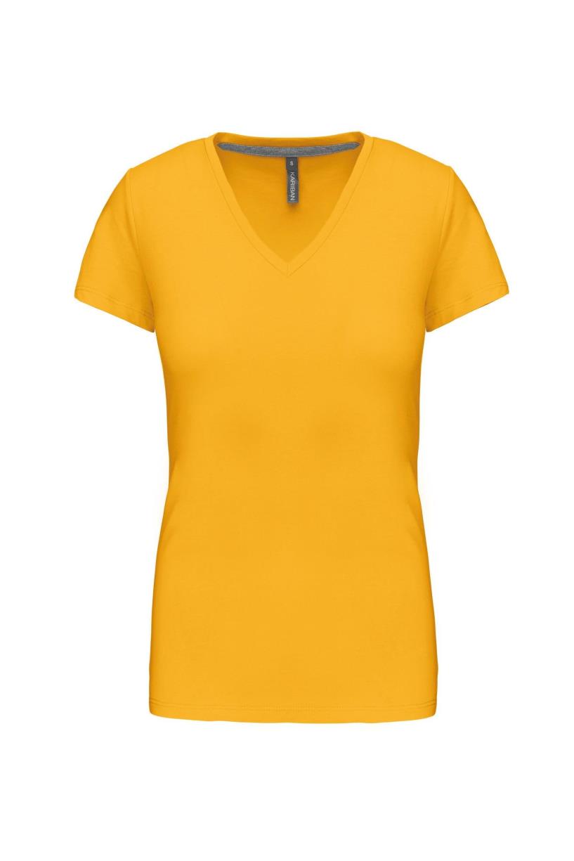 Women's V-neck Short Sleeve T-shirt