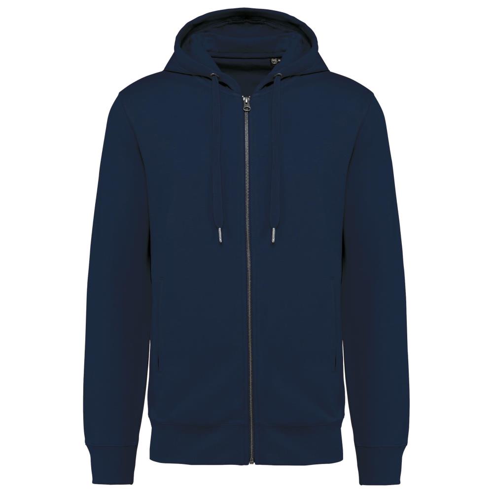 Ecologische uniseks sweatvest met capuchon