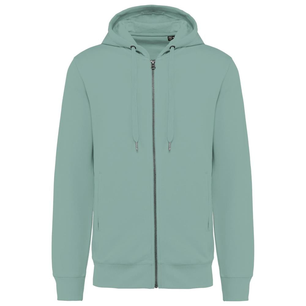 Ecologische uniseks sweatvest met capuchon