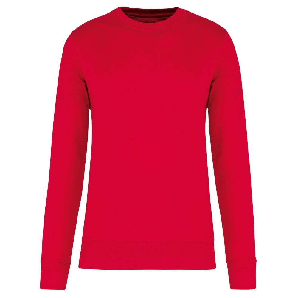 Organic cotton crew neck kids' sweater