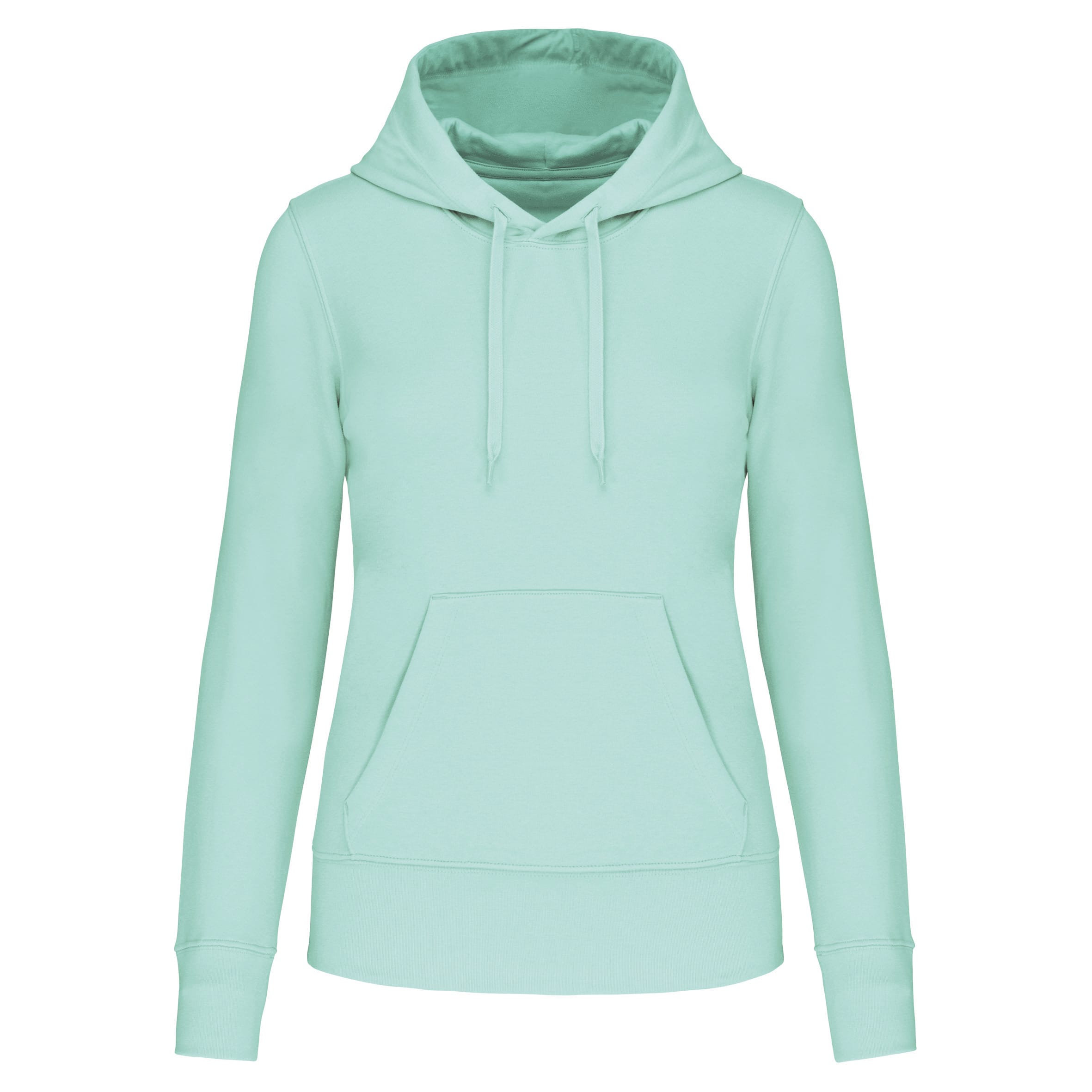 Ecologische damessweater met capuchon