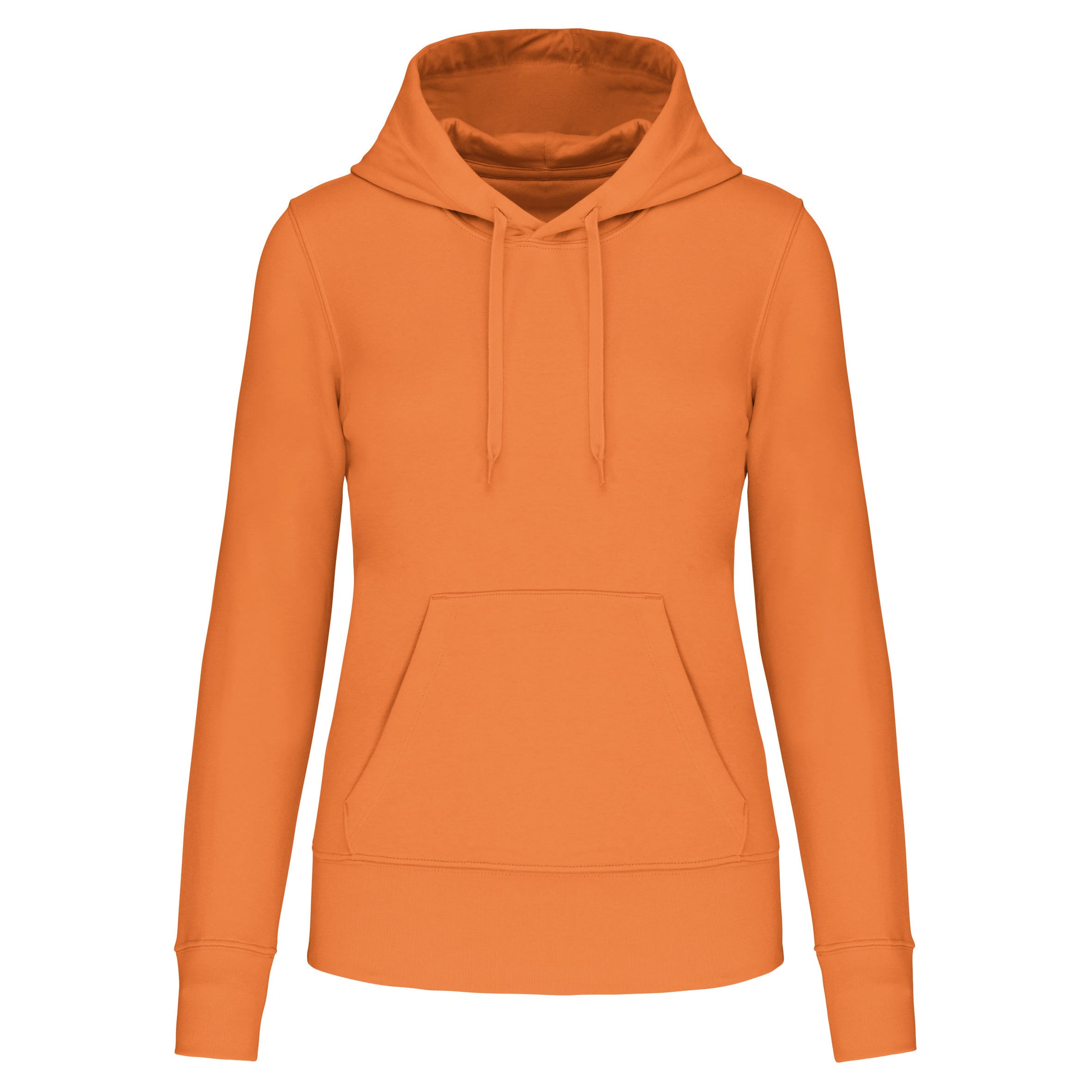 Ecologische damessweater met capuchon