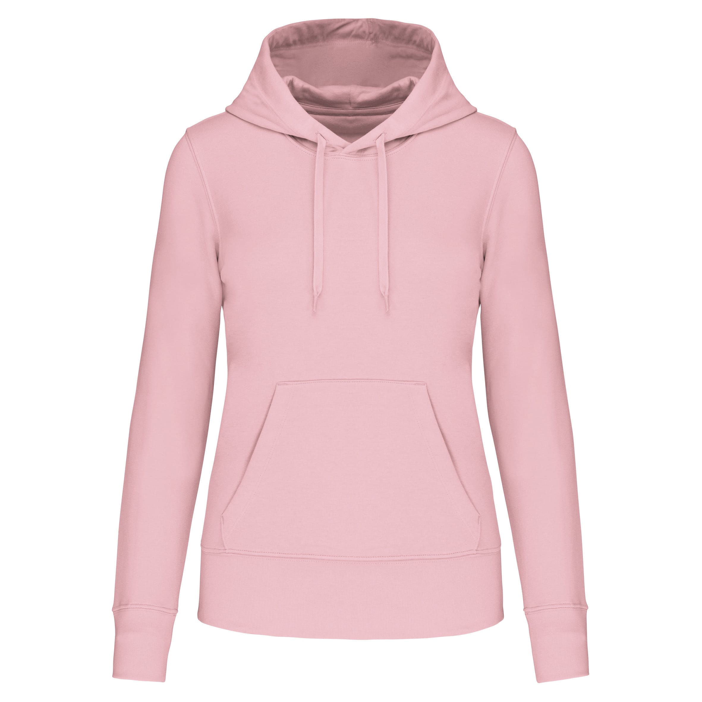 Ecologische damessweater met capuchon