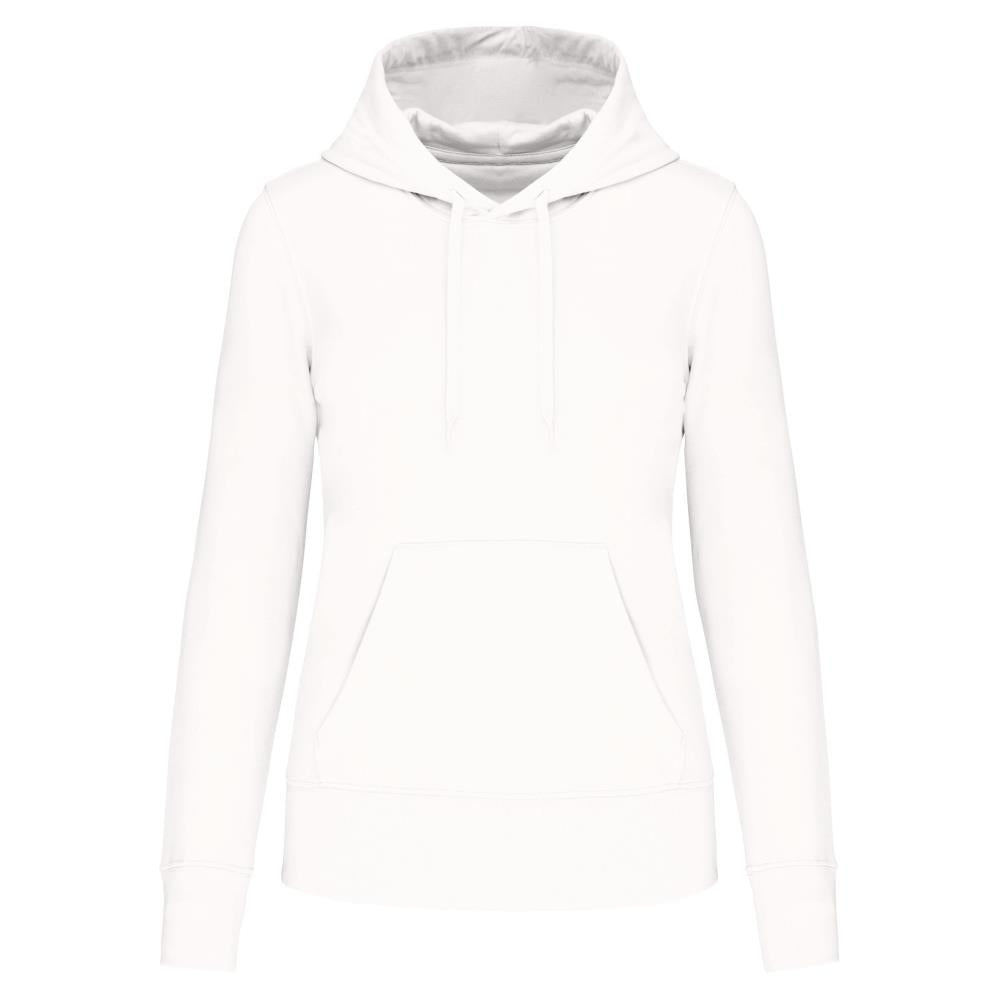 Ecologische damessweater met capuchon