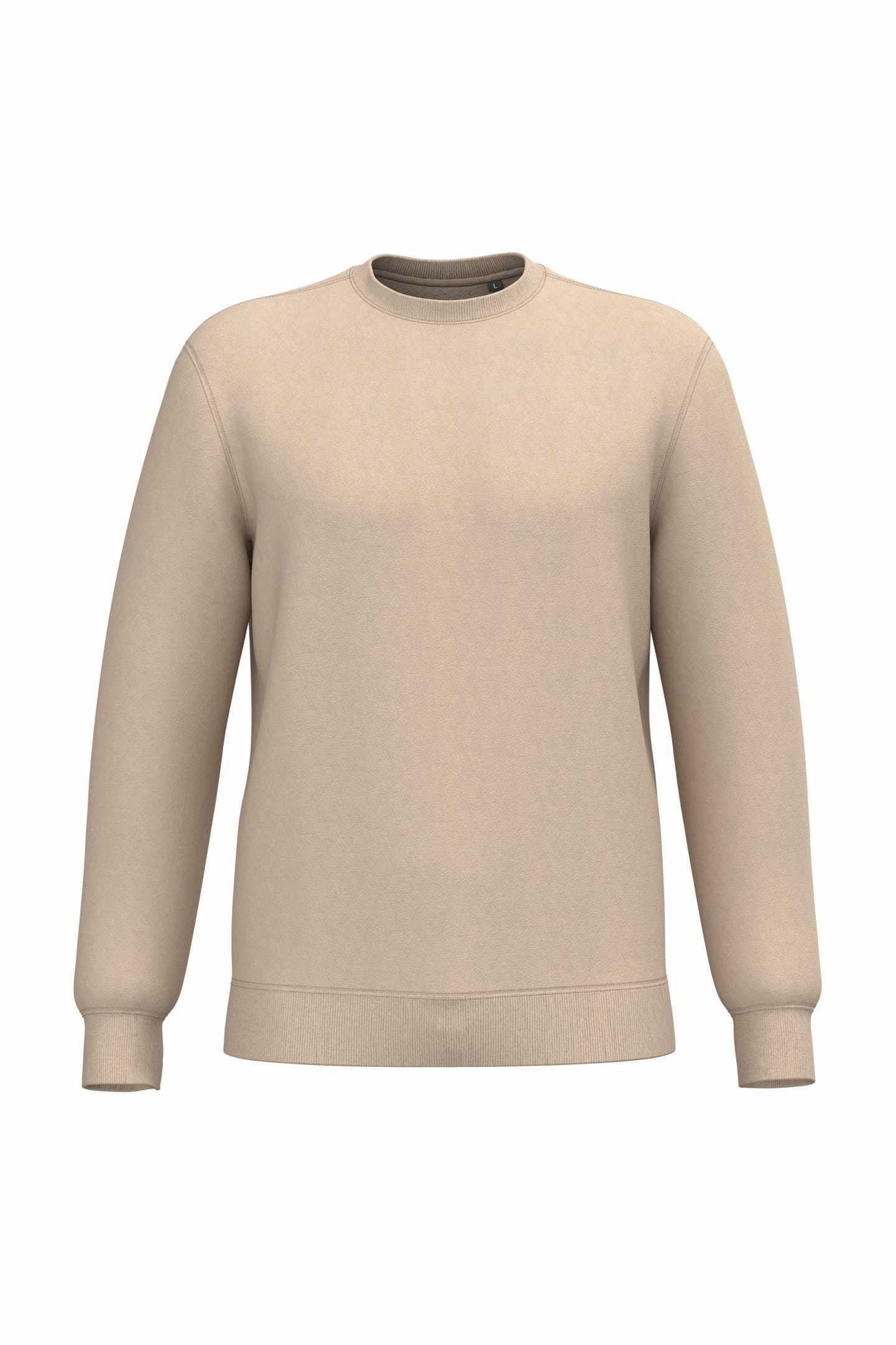 Gerecycled uniseks sweater met ronde hals