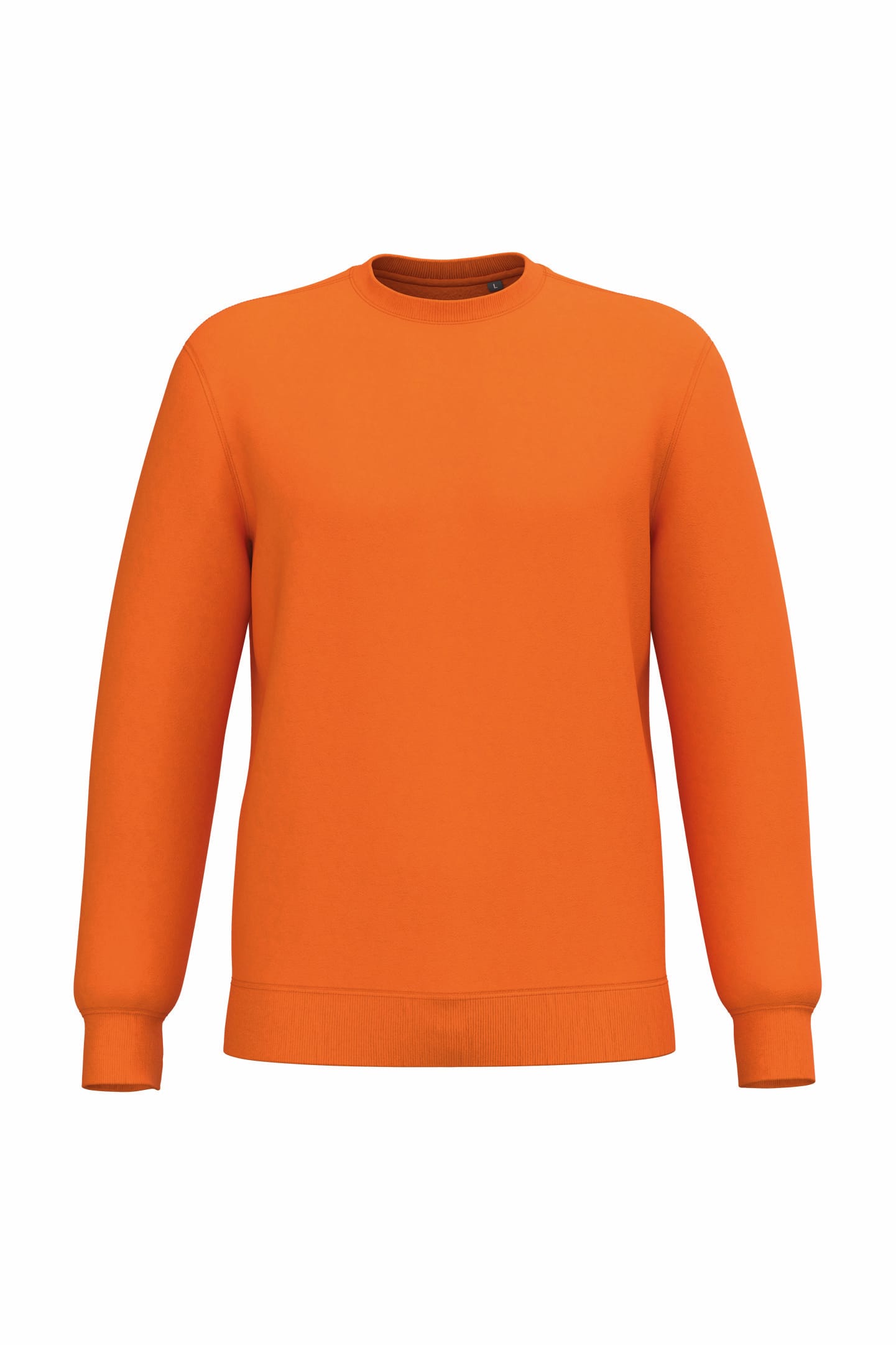Gerecycled uniseks sweater met ronde hals