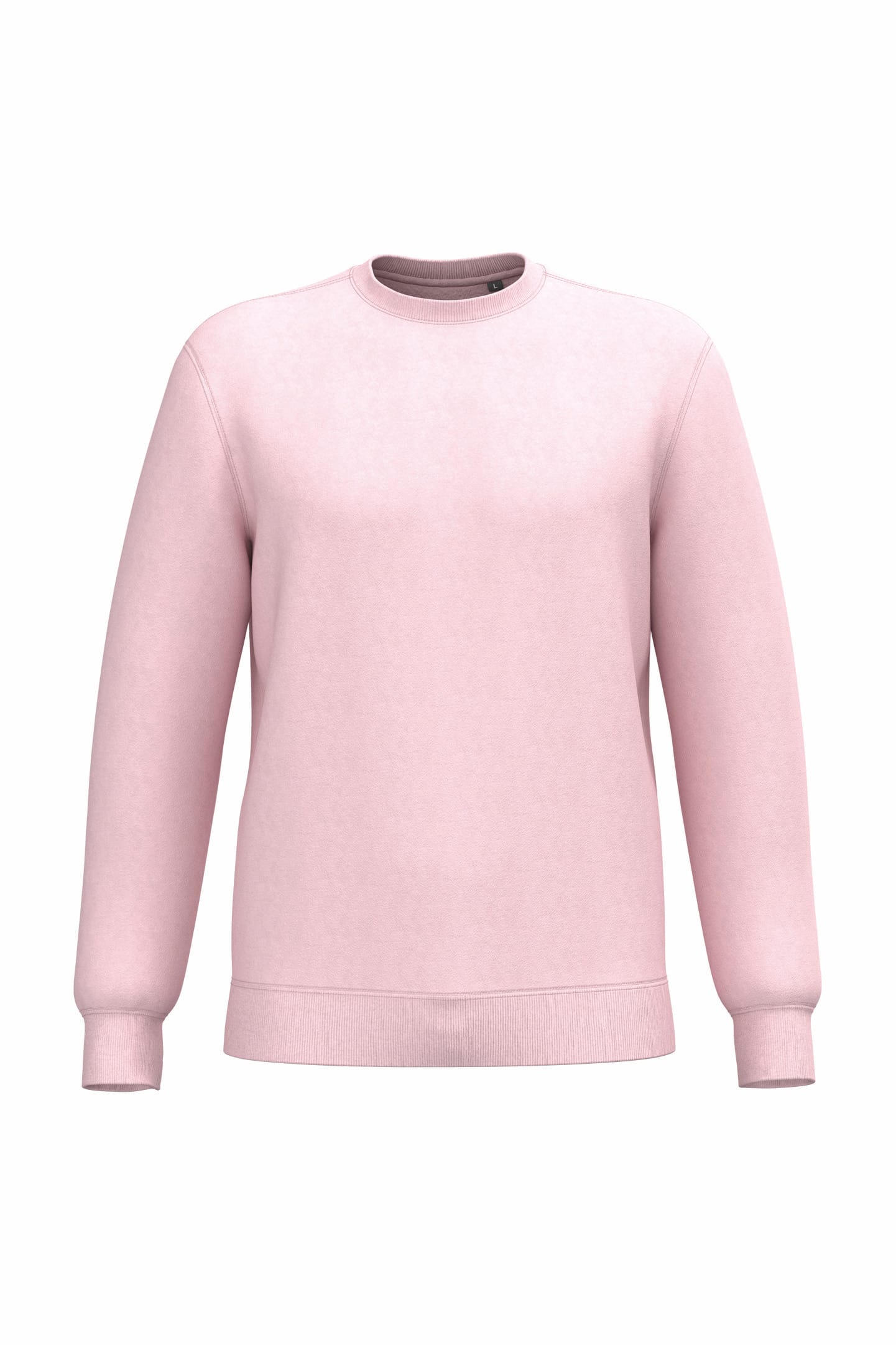 Gerecycled uniseks sweater met ronde hals