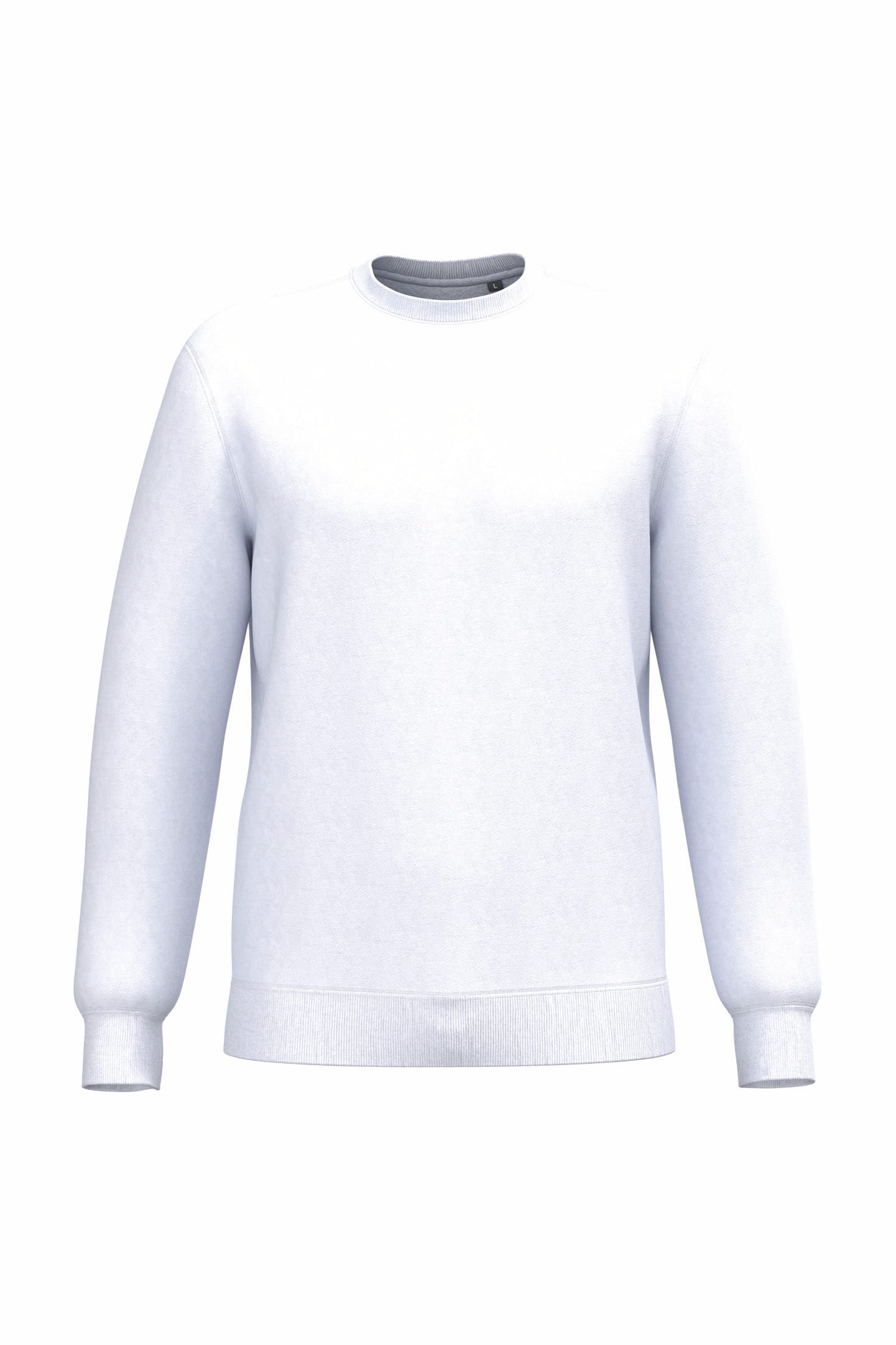 Gerecycled uniseks sweater met ronde hals