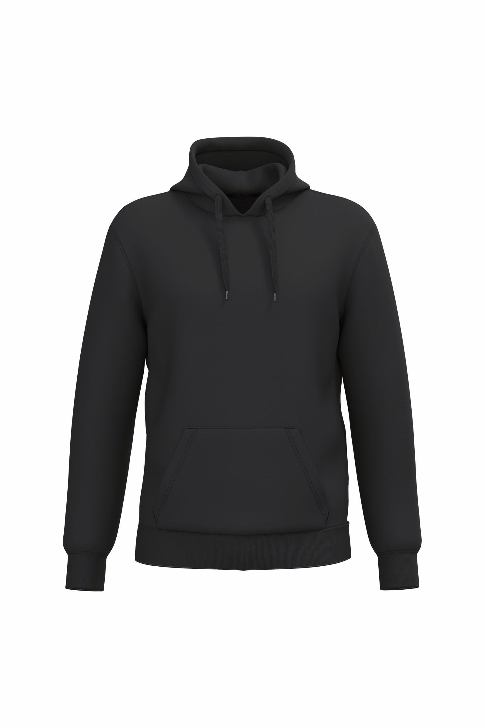 Gerecycled sweater met capuchon uniseks