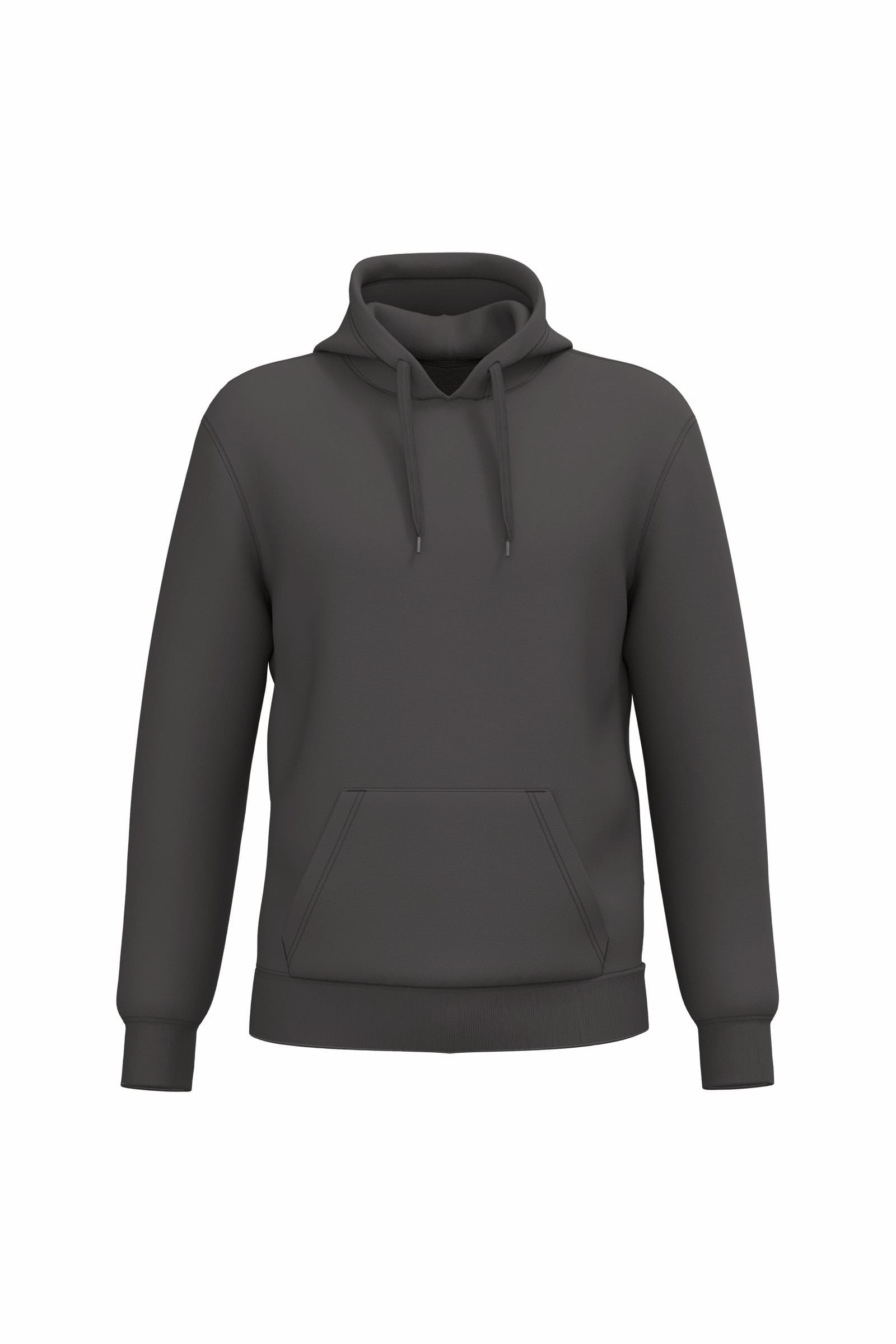 Gerecycled sweater met capuchon uniseks