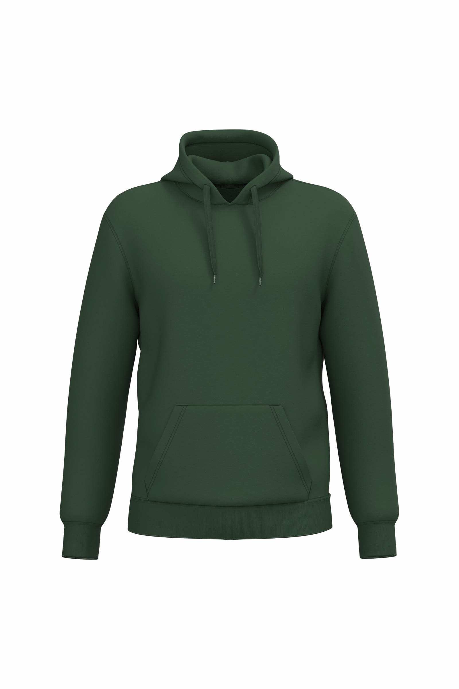 Gerecycled sweater met capuchon uniseks
