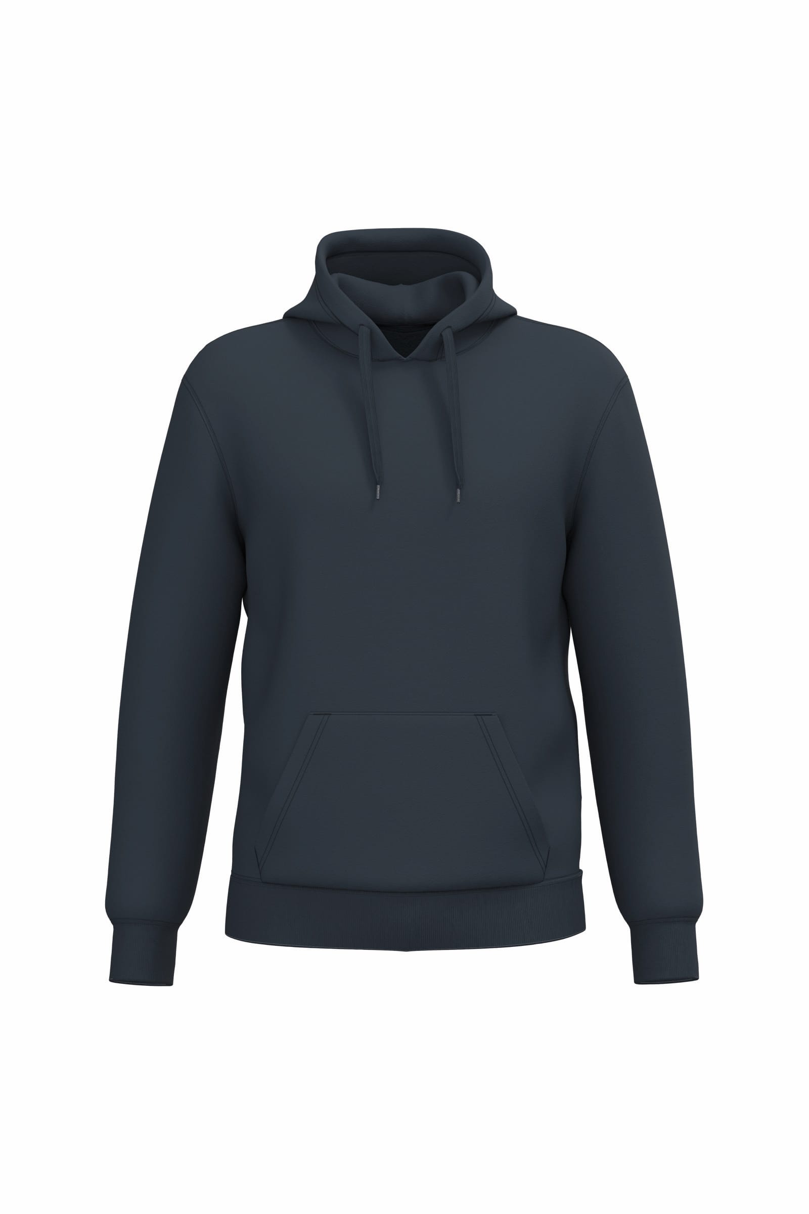 Gerecycled sweater met capuchon uniseks