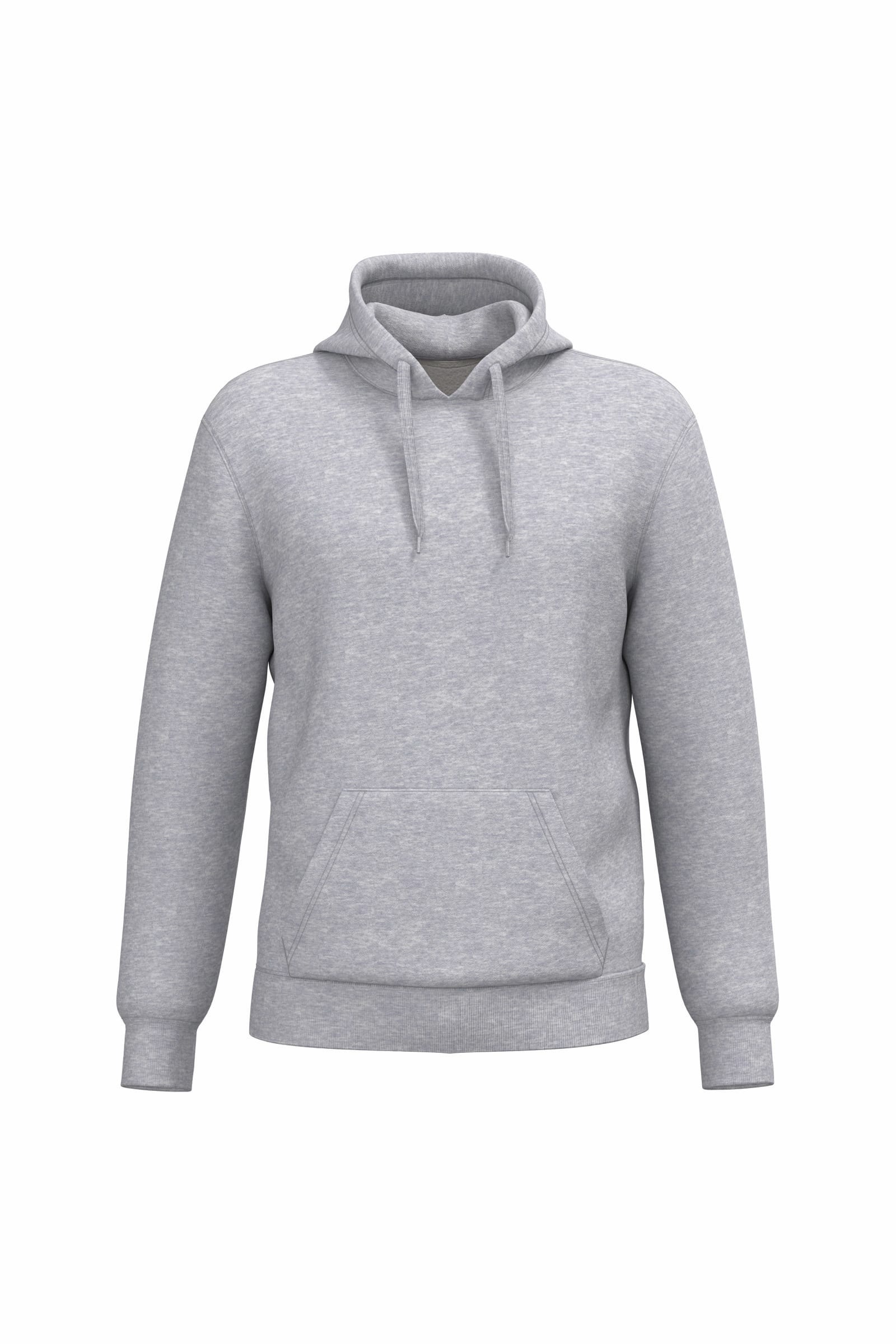 Gerecycled sweater met capuchon uniseks