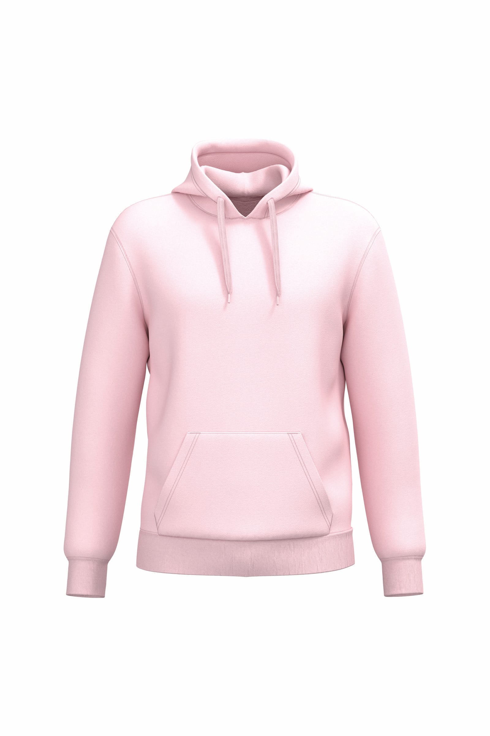 Gerecycled sweater met capuchon uniseks