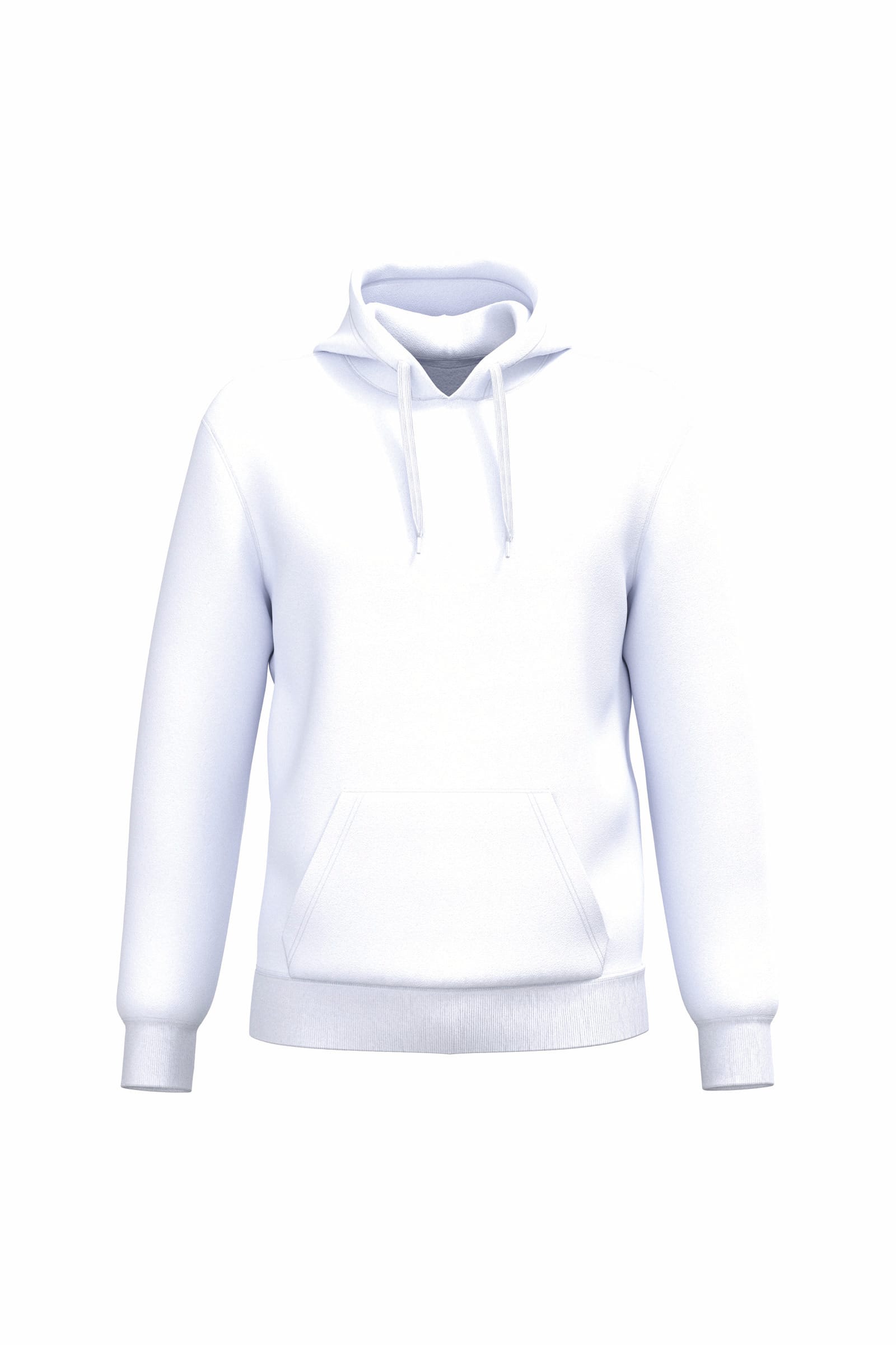 Gerecycled sweater met capuchon uniseks