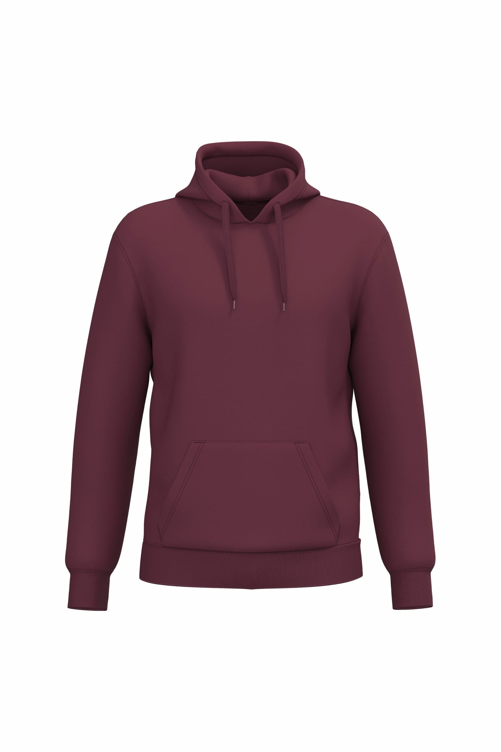 Gerecycled sweater met capuchon uniseks