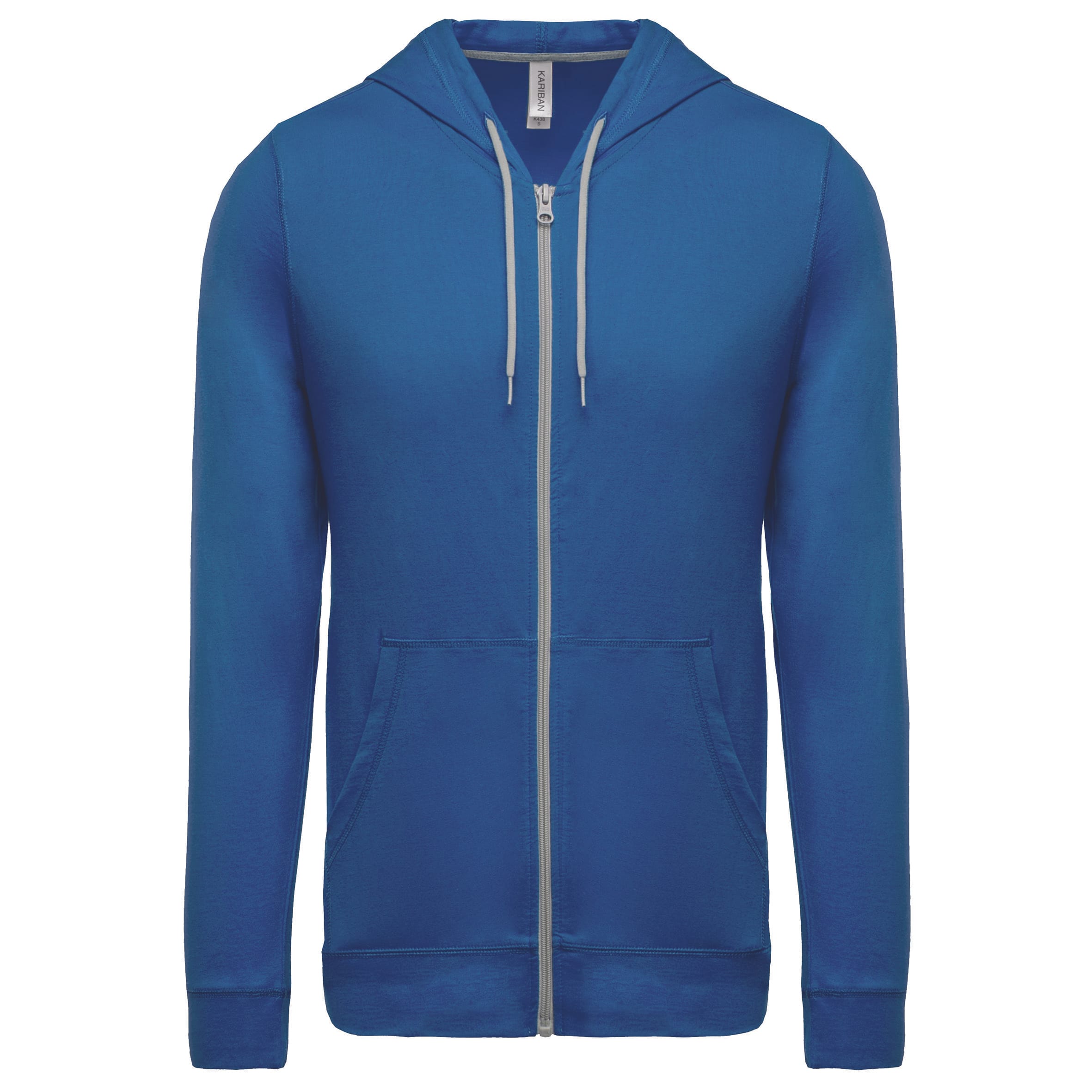 Hooded cardigan van licht katoen