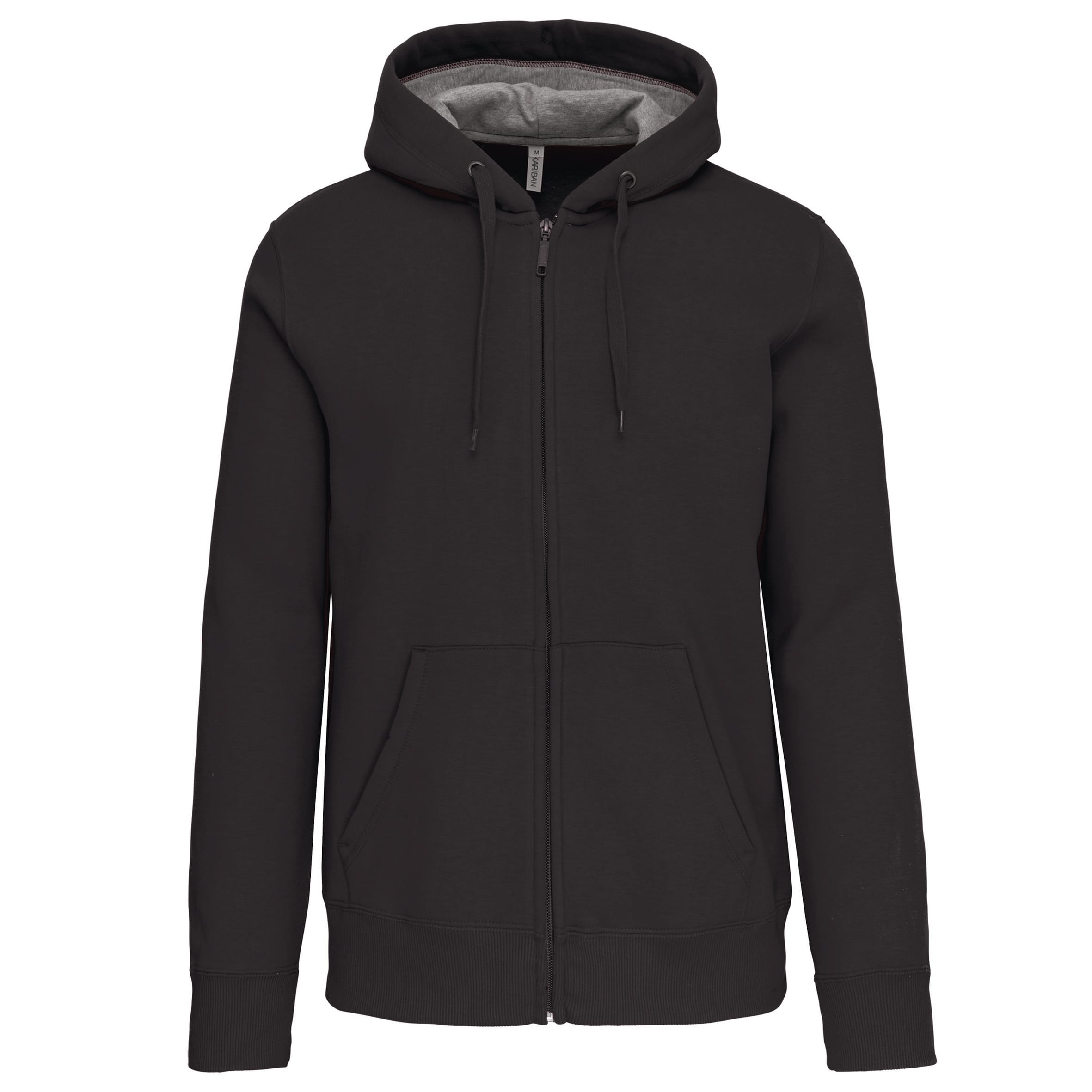 Sweatvest met capuchon