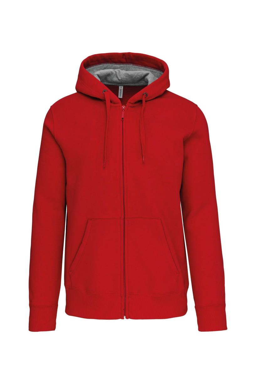 Sweatvest met capuchon