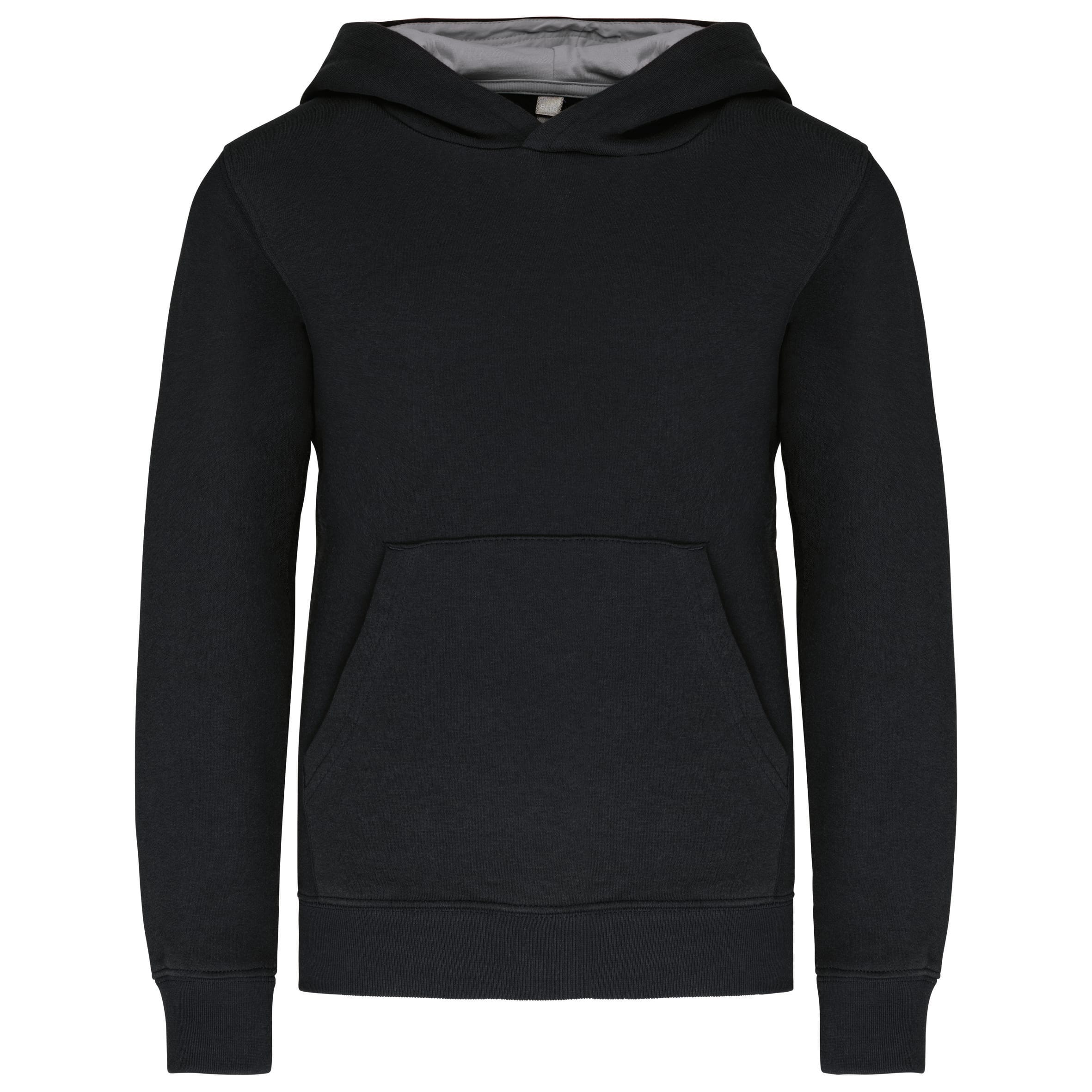 Kinder Sweater met gecontrasteerde capuchon