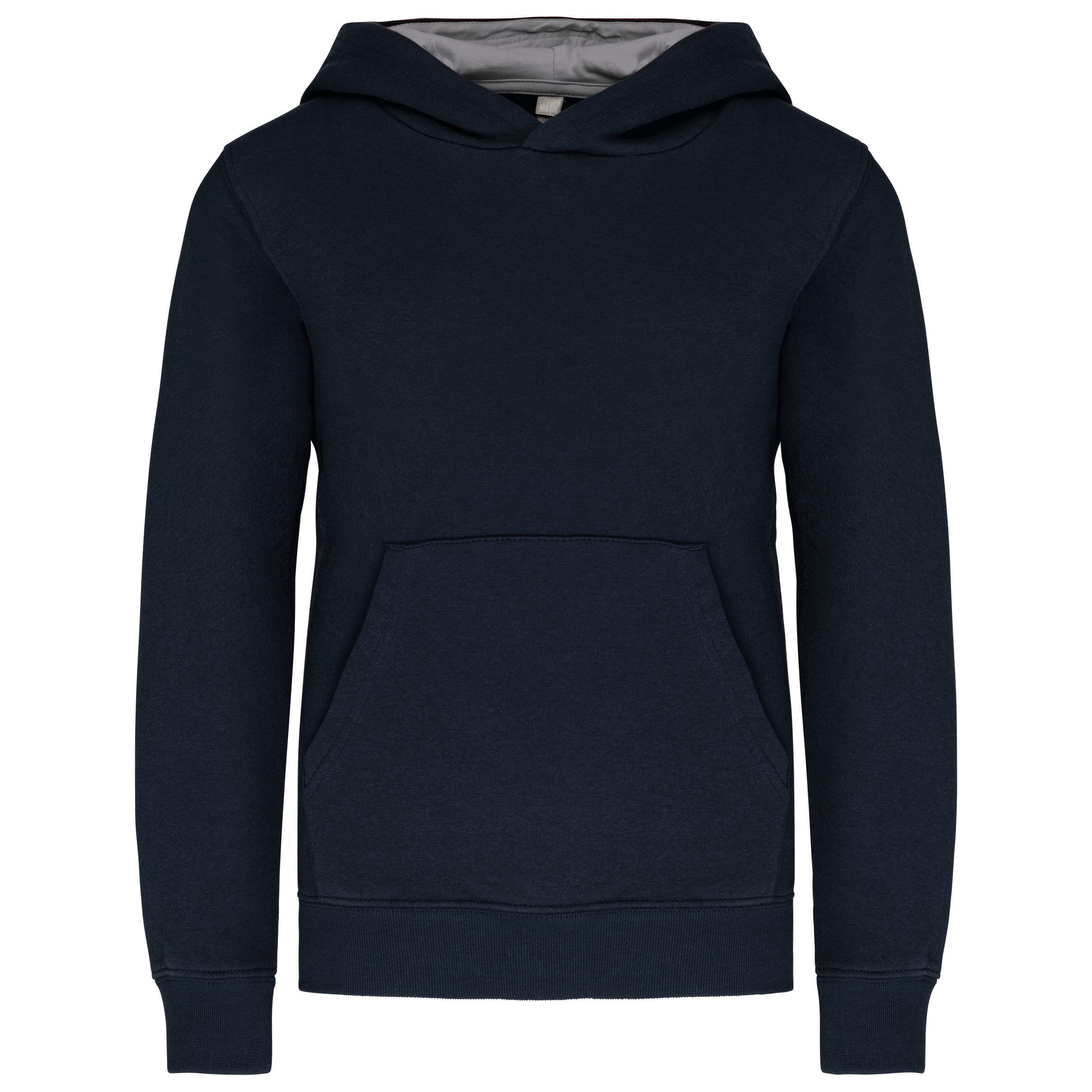 Kinder Sweater met gecontrasteerde capuchon