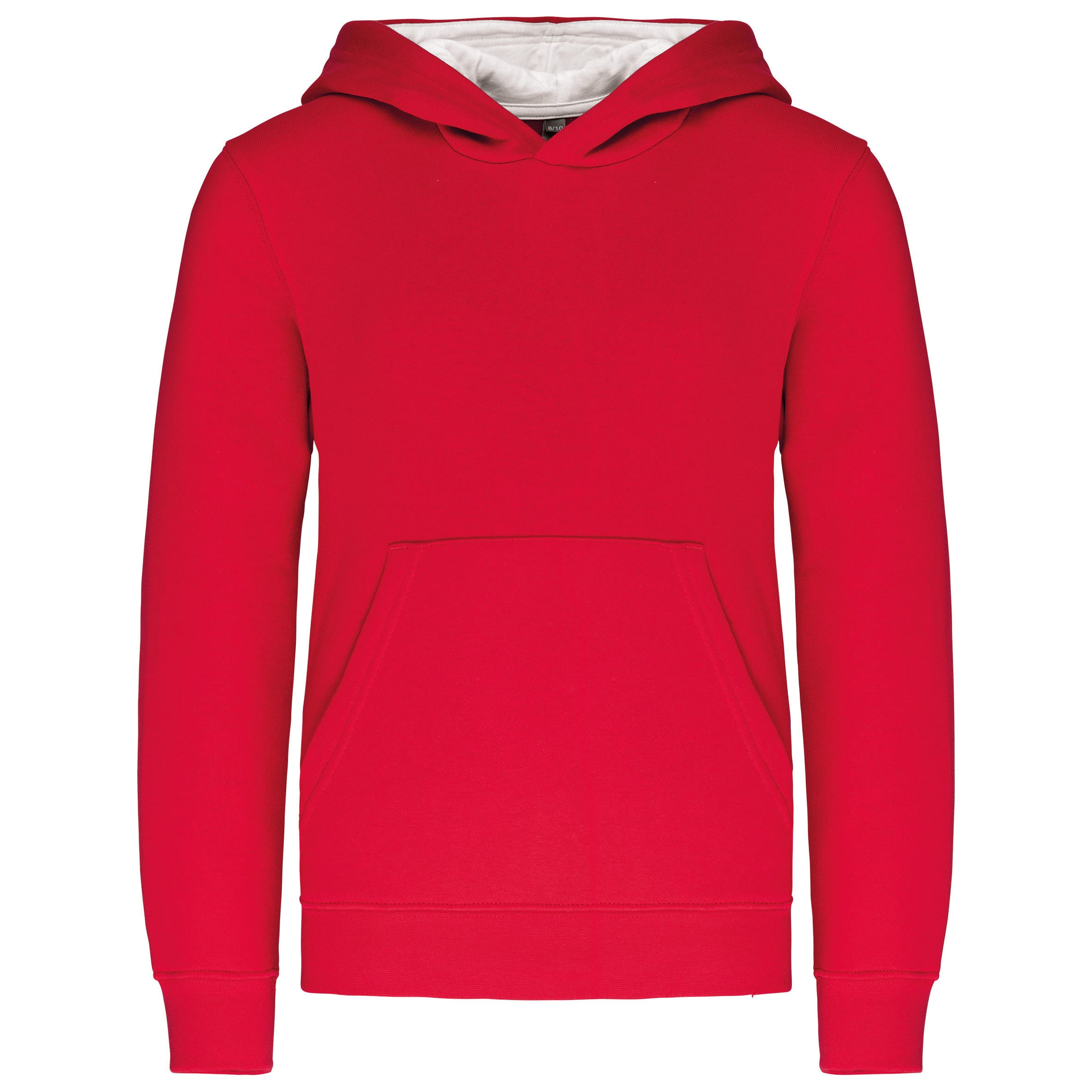 Kinder Sweater met gecontrasteerde capuchon