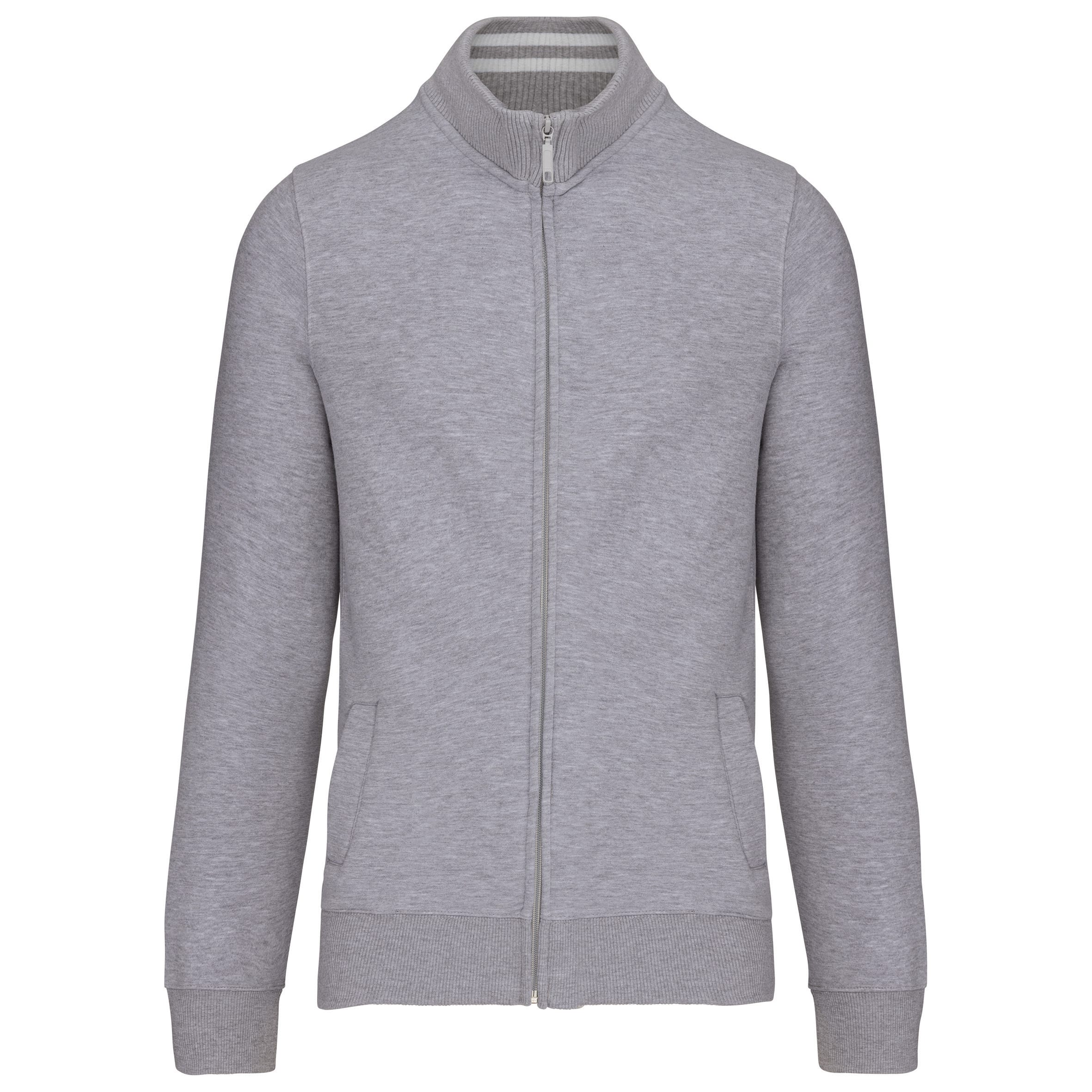 Herensweater met rits
