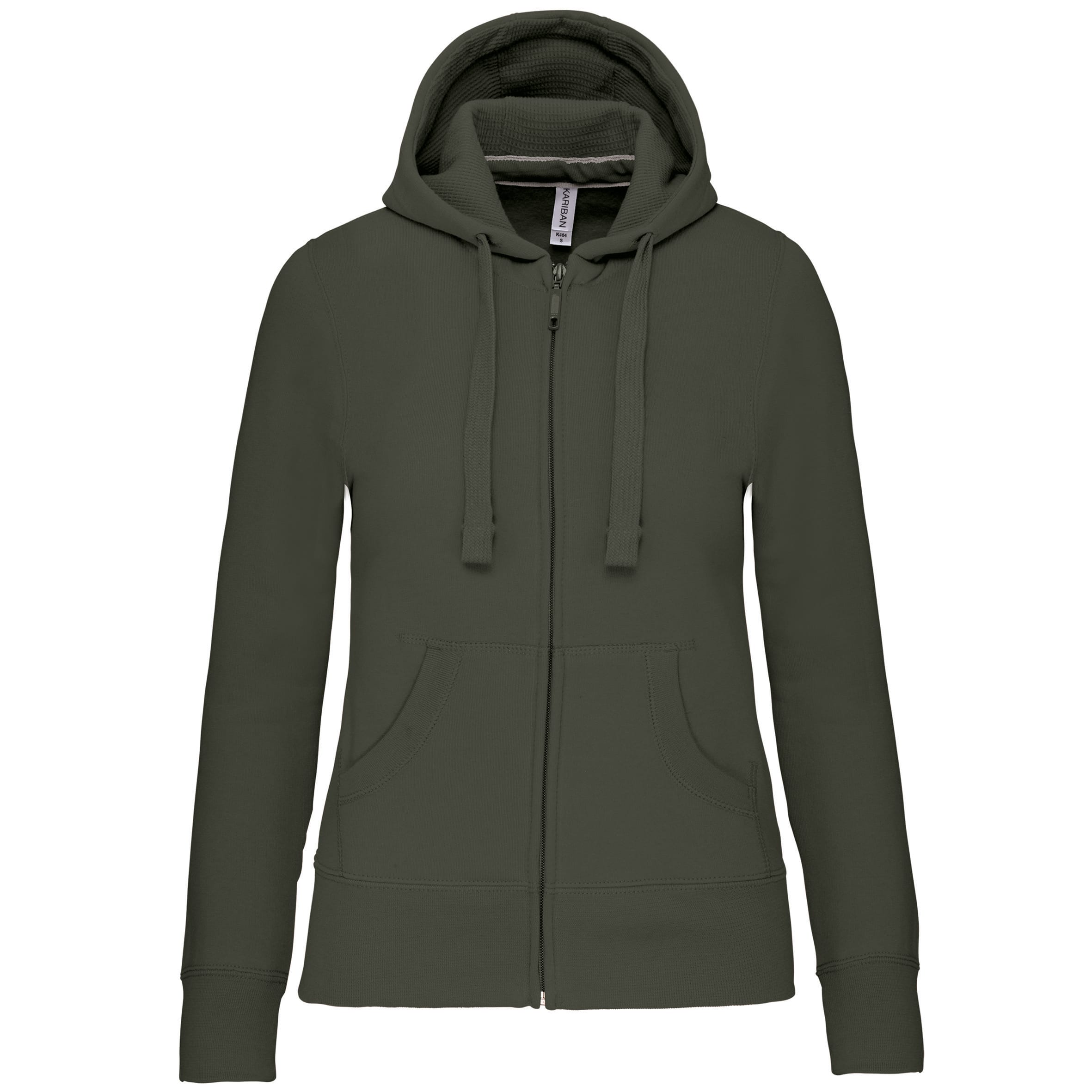 Women's zip-up hoodie
