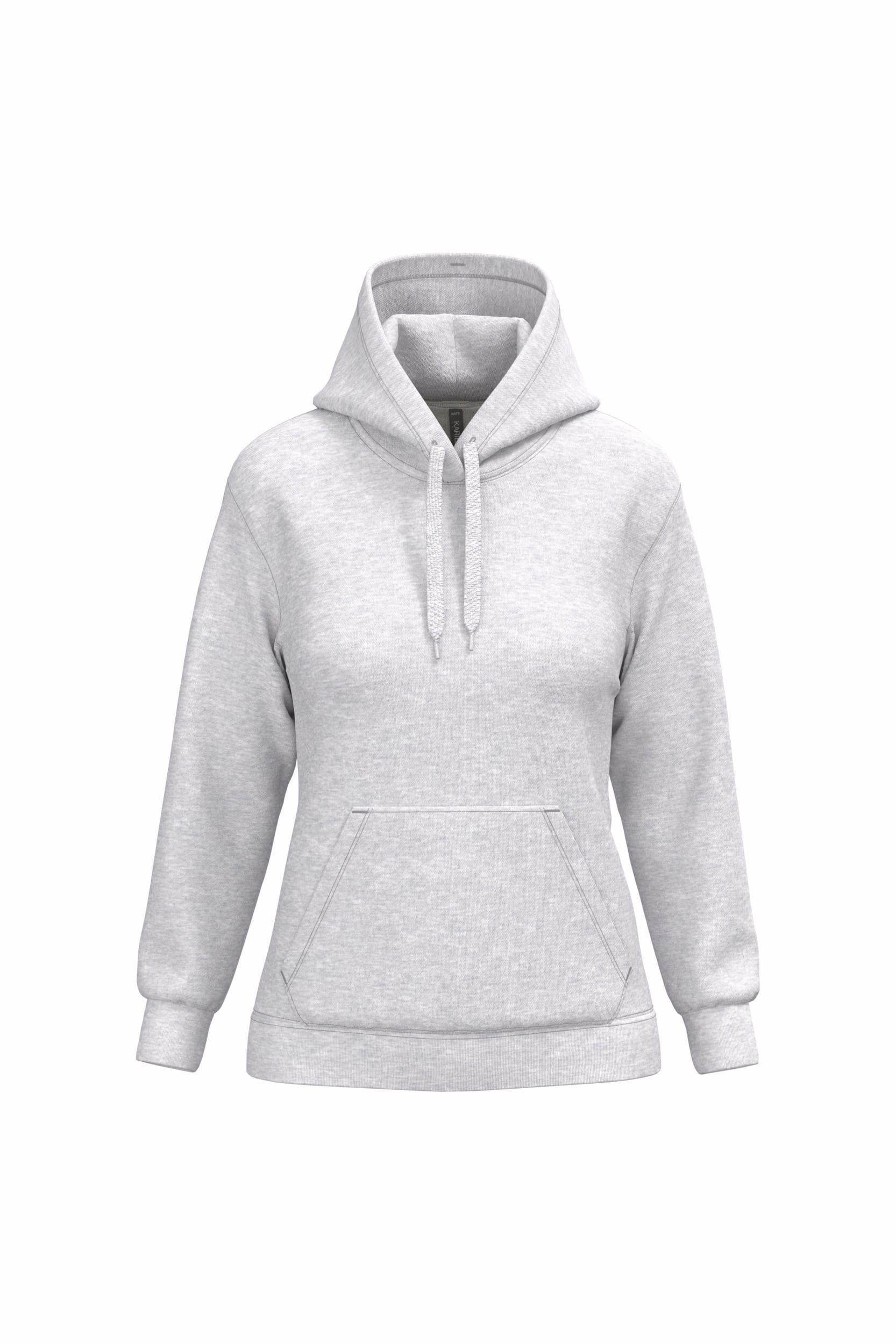 Eco damessweater met capuchon