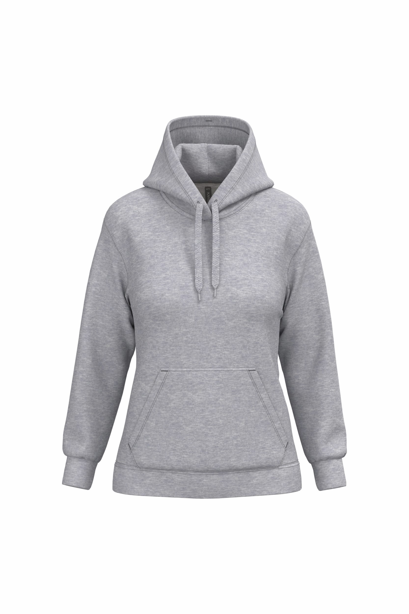 Eco damessweater met capuchon