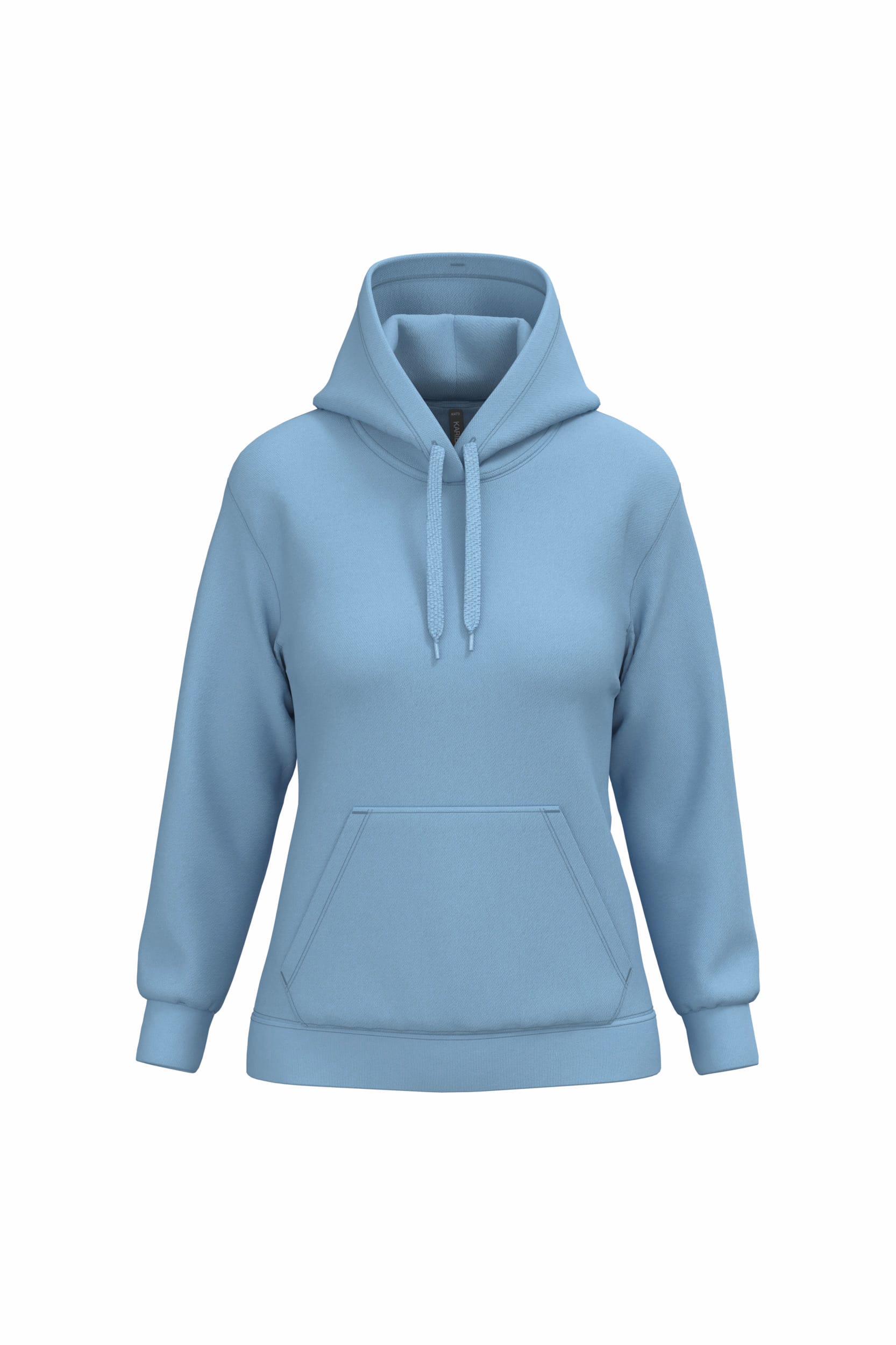 Eco damessweater met capuchon