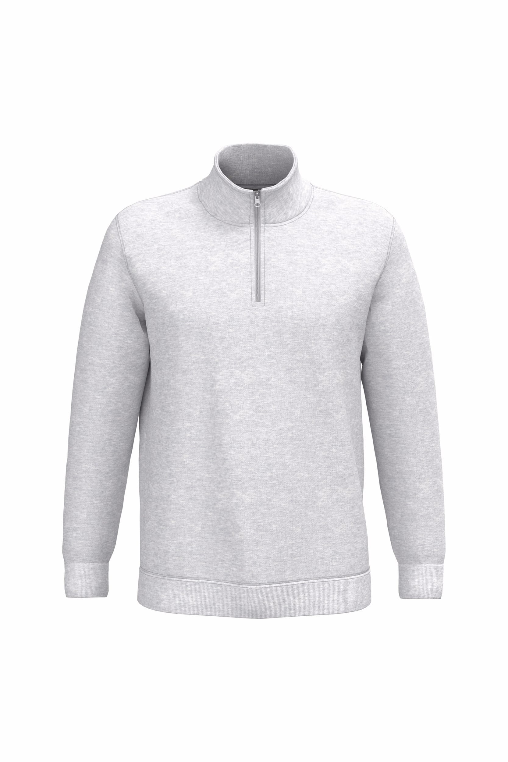 Sweater met ritskraag