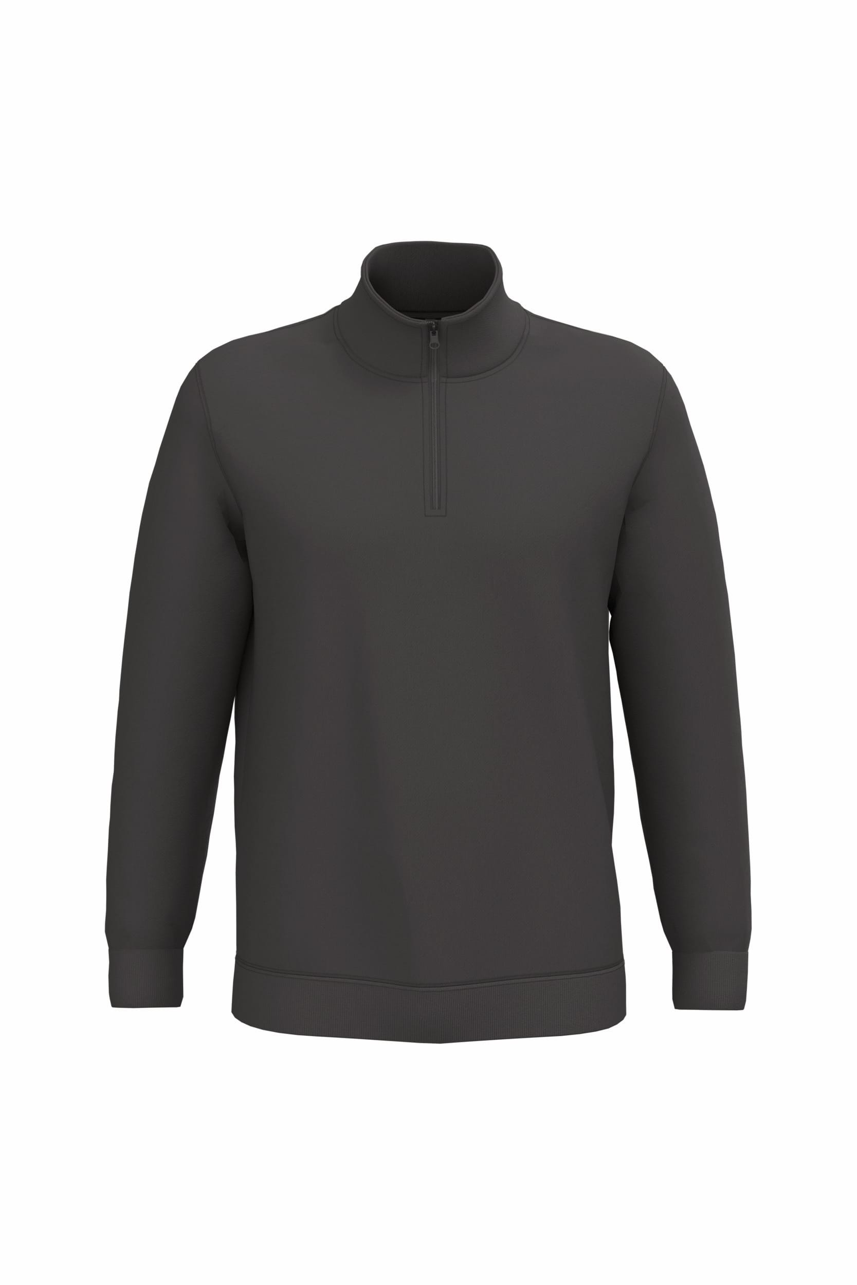 Sweater met ritskraag
