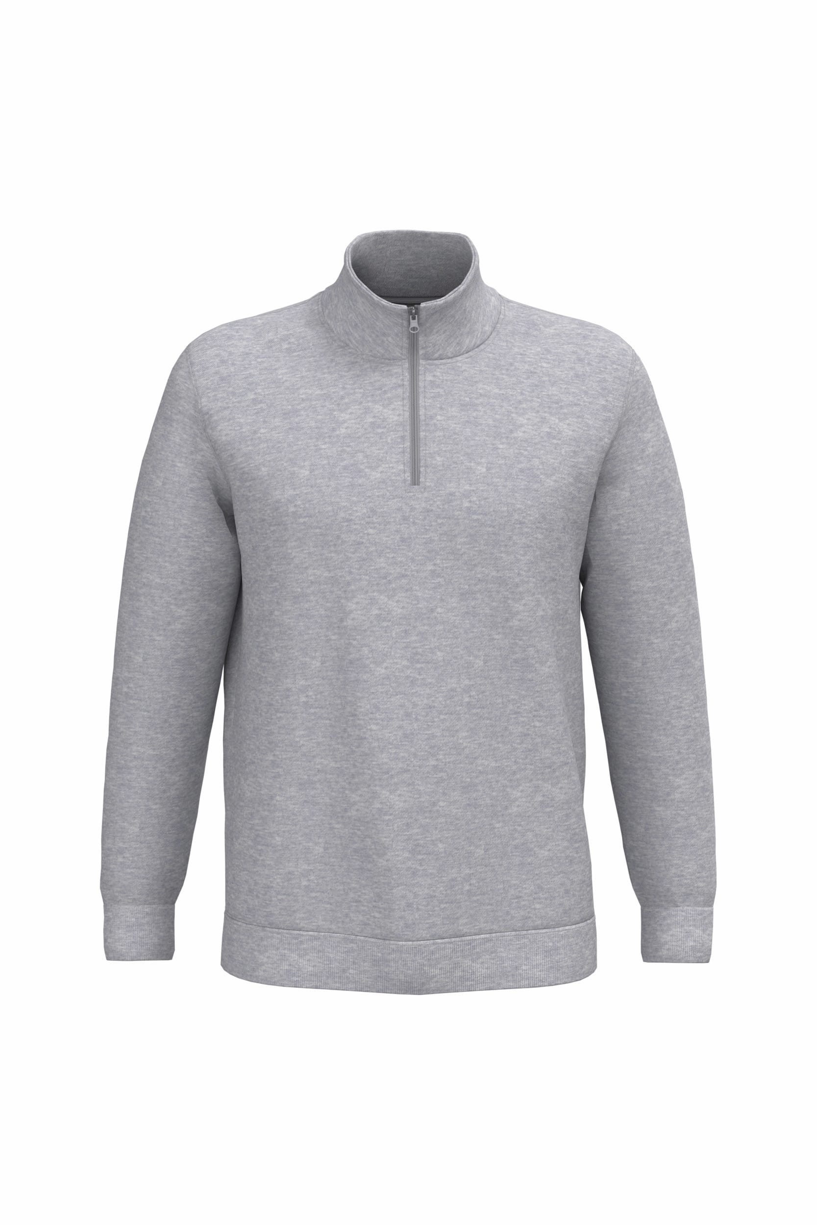 Sweater met ritskraag