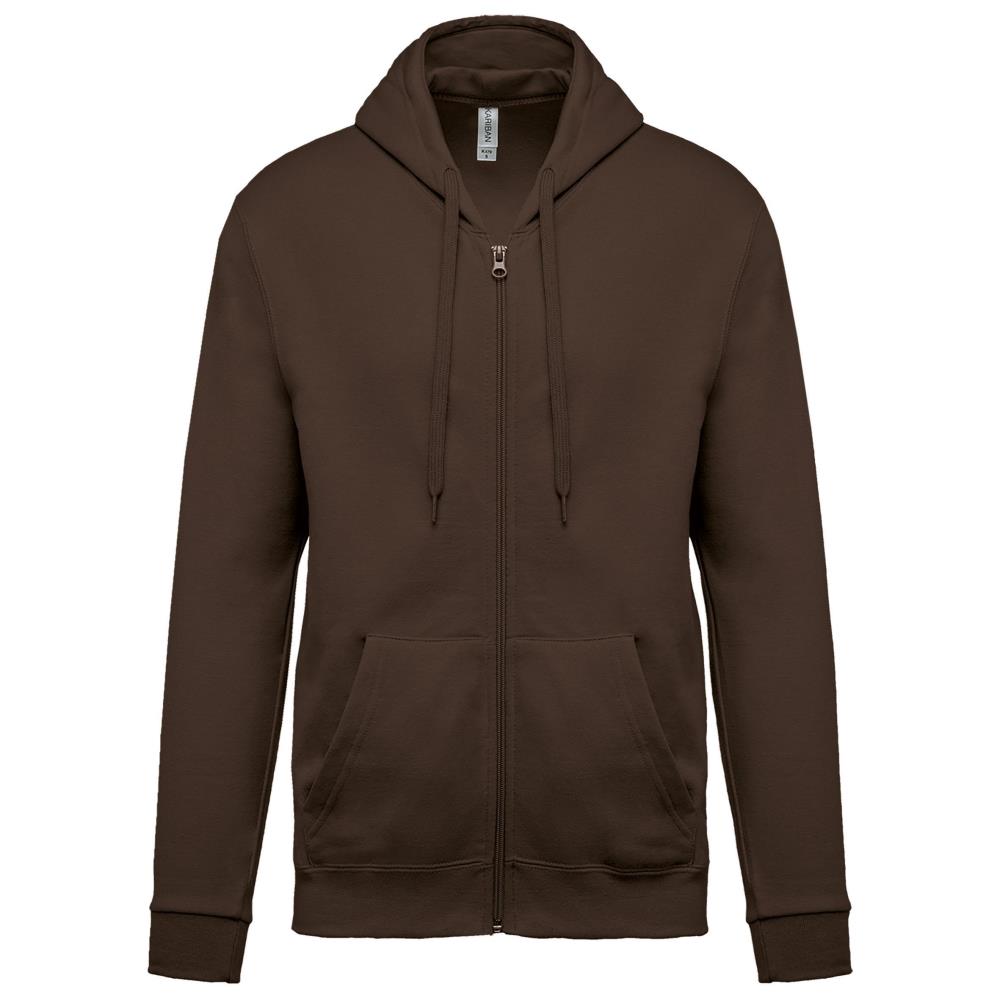 Sweatvest met capuchon
