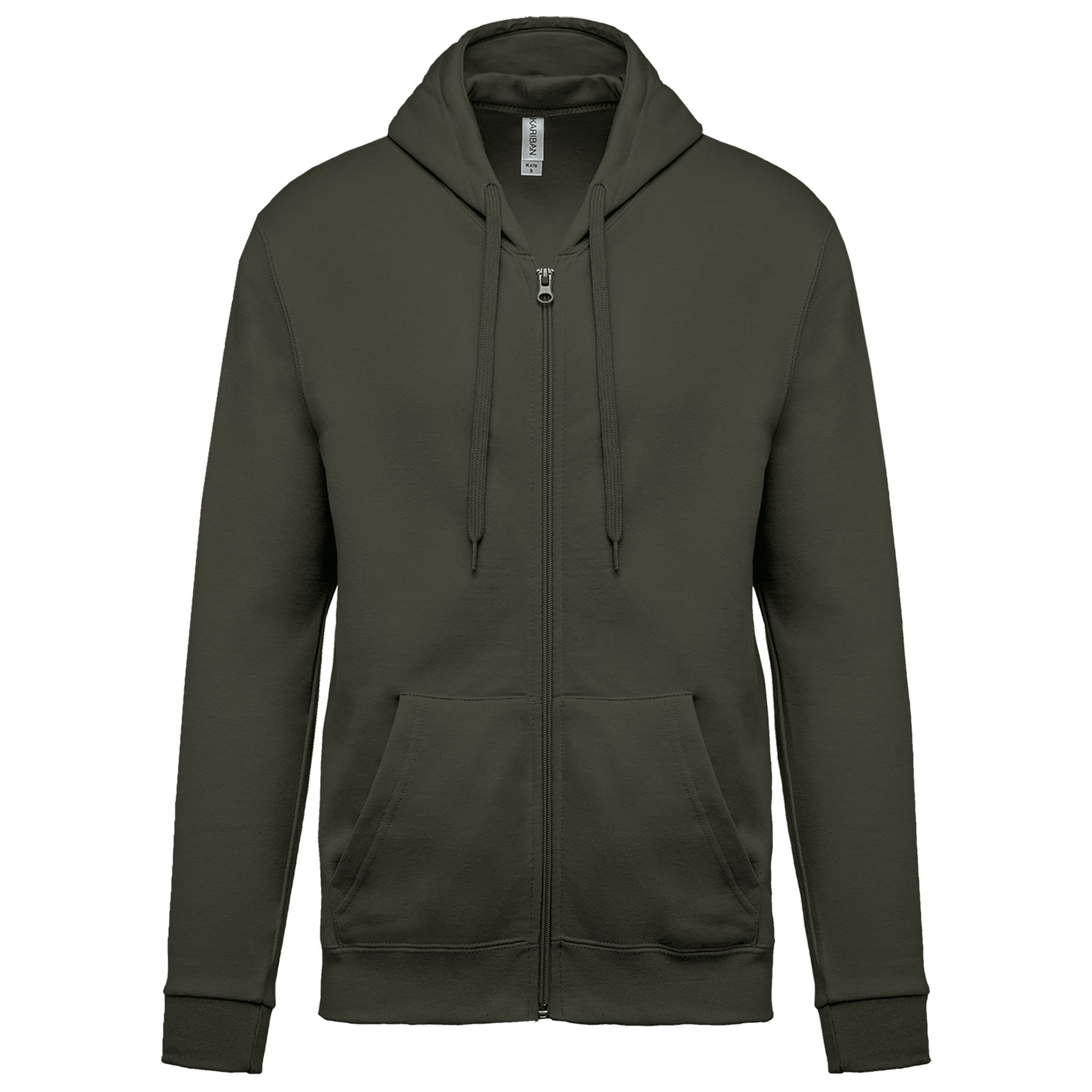 Sweatvest met capuchon
