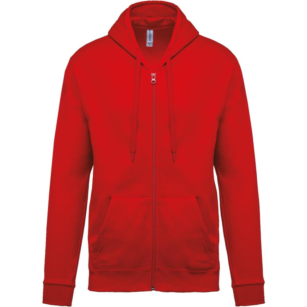Sweatvest met capuchon