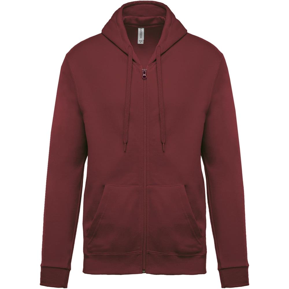 Sweatvest met capuchon