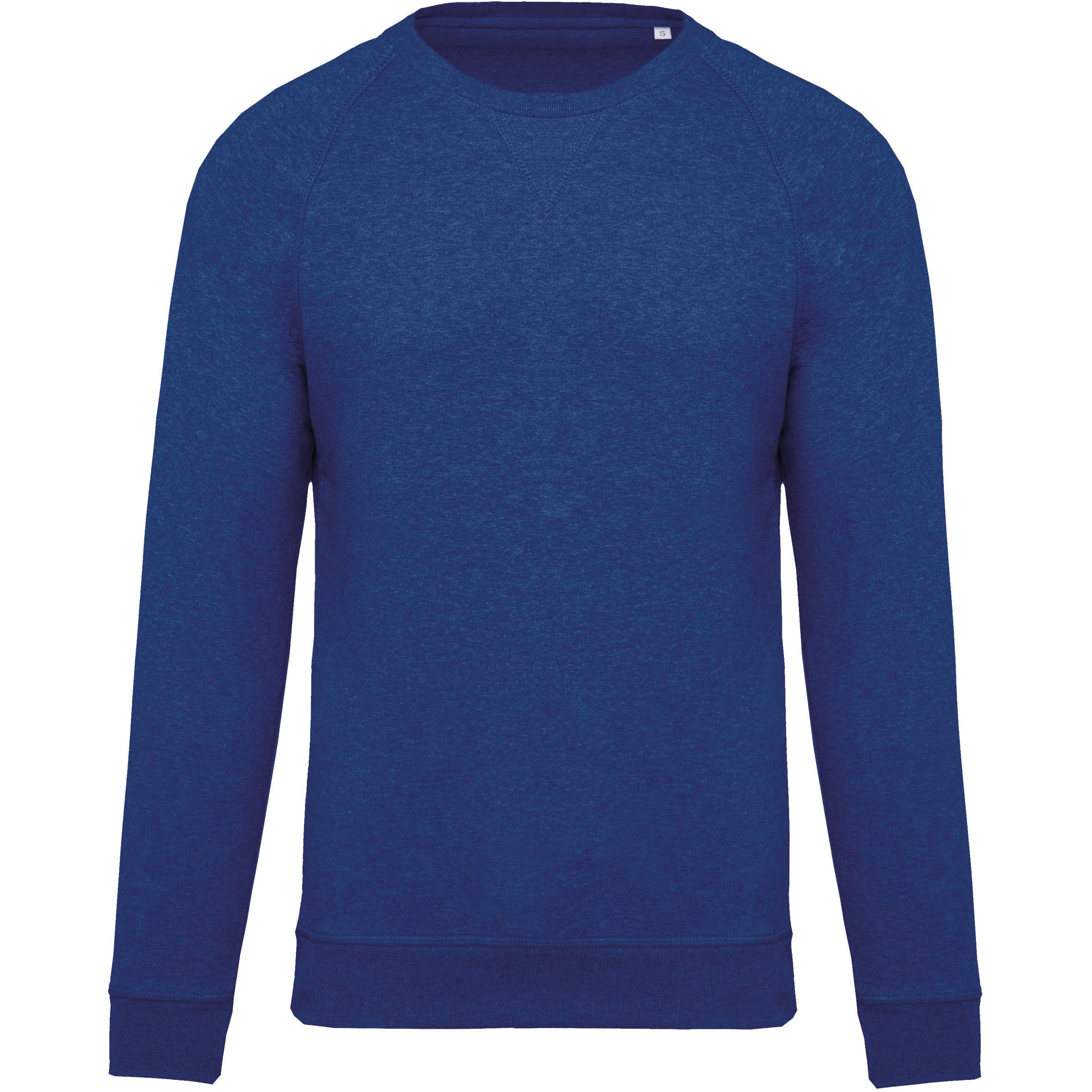 Men's organic round neck raglan sleeve sweater