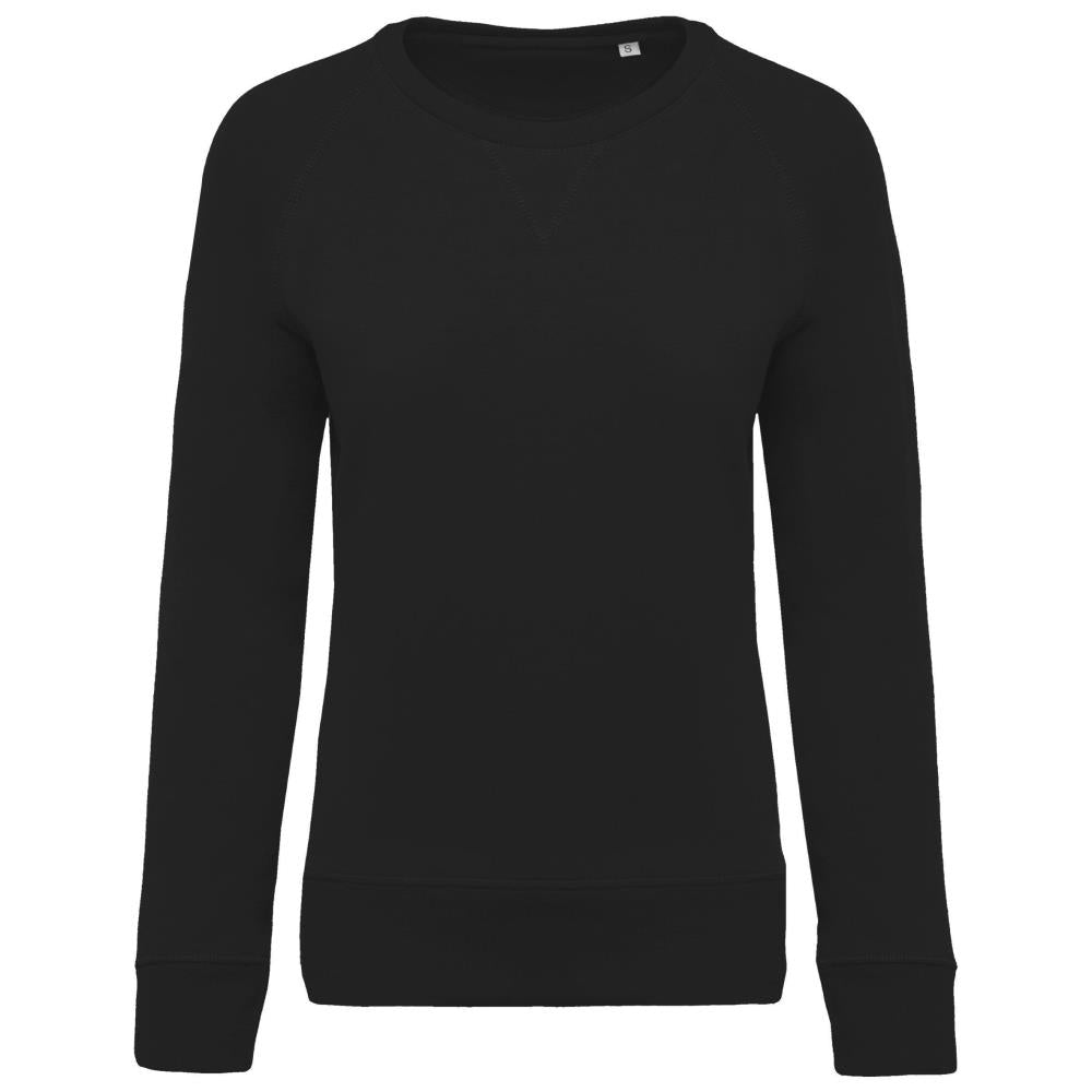 Women's sweater BIO round neck raglan sleeves